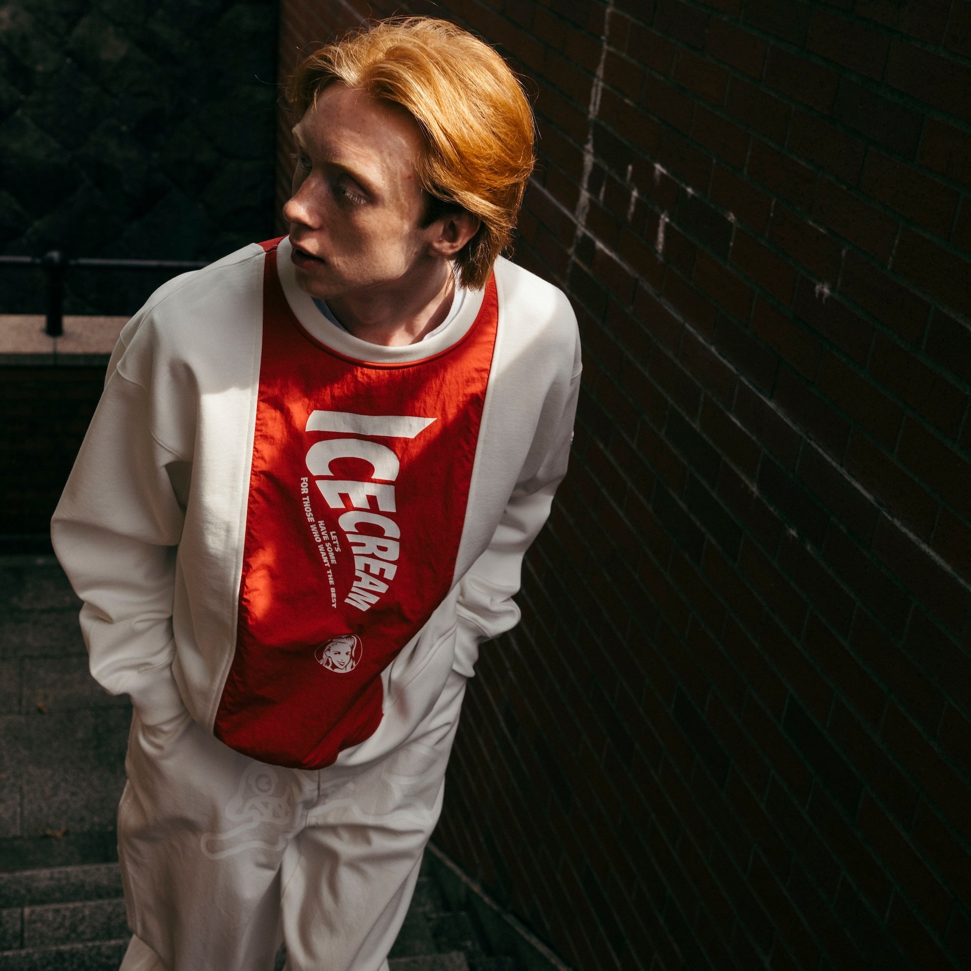 Load image into Gallery viewer, SWITCHING COTTON SWEATSHIRT