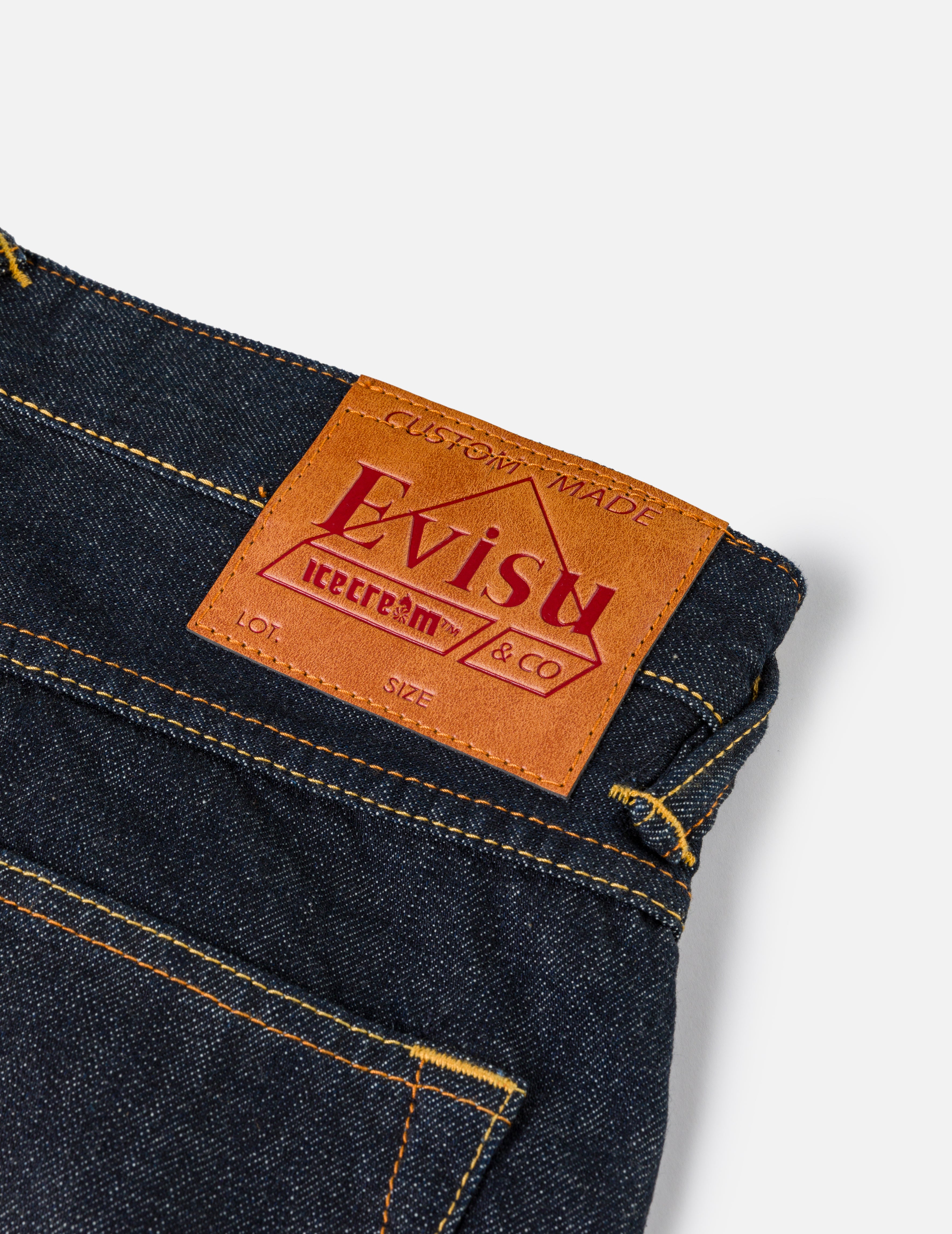 Load image into Gallery viewer, EVISU X ICECREAM_DAICOCK PRINTED BAGGY JEANS