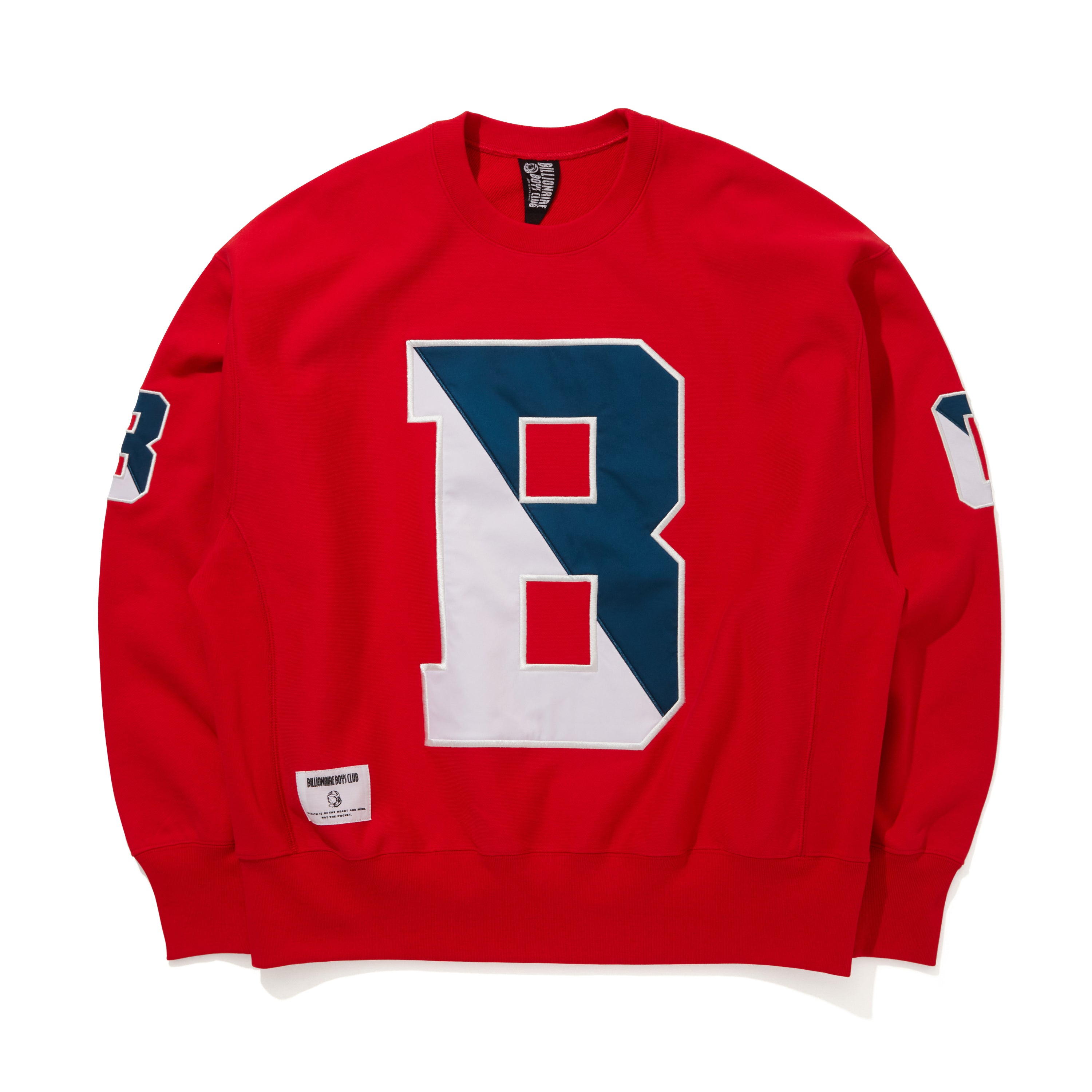画像をギャラリービューアに読み込む, APPLIQUE LOGO SWEATSHIRT B (SAMPLE SALE)