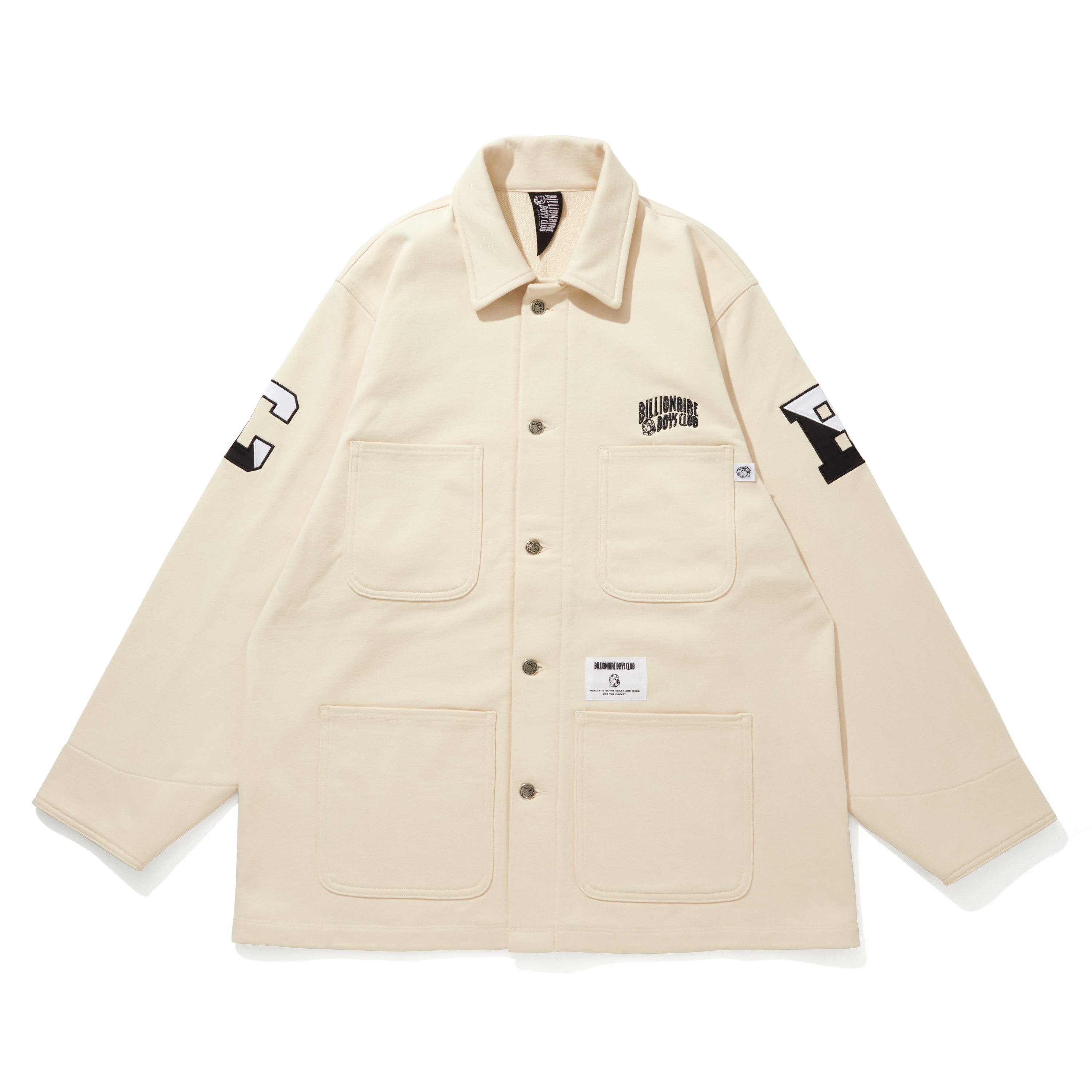 画像をギャラリービューアに読み込む, APPLIQUE LOGO COTTON SWEAT JACKET (SAMPLE SALE)