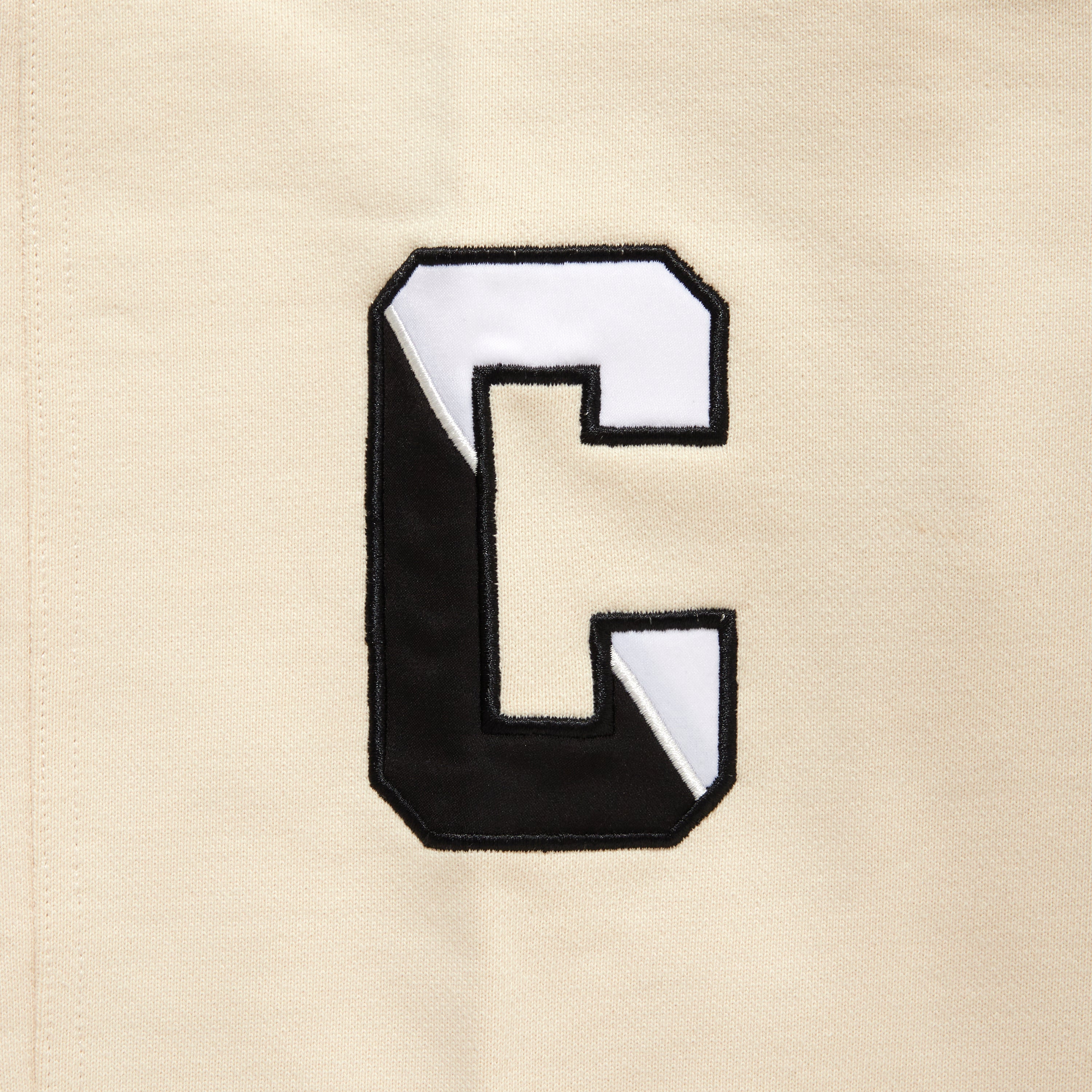 画像をギャラリービューアに読み込む, APPLIQUE LOGO COTTON SWEAT JACKET (SAMPLE SALE)