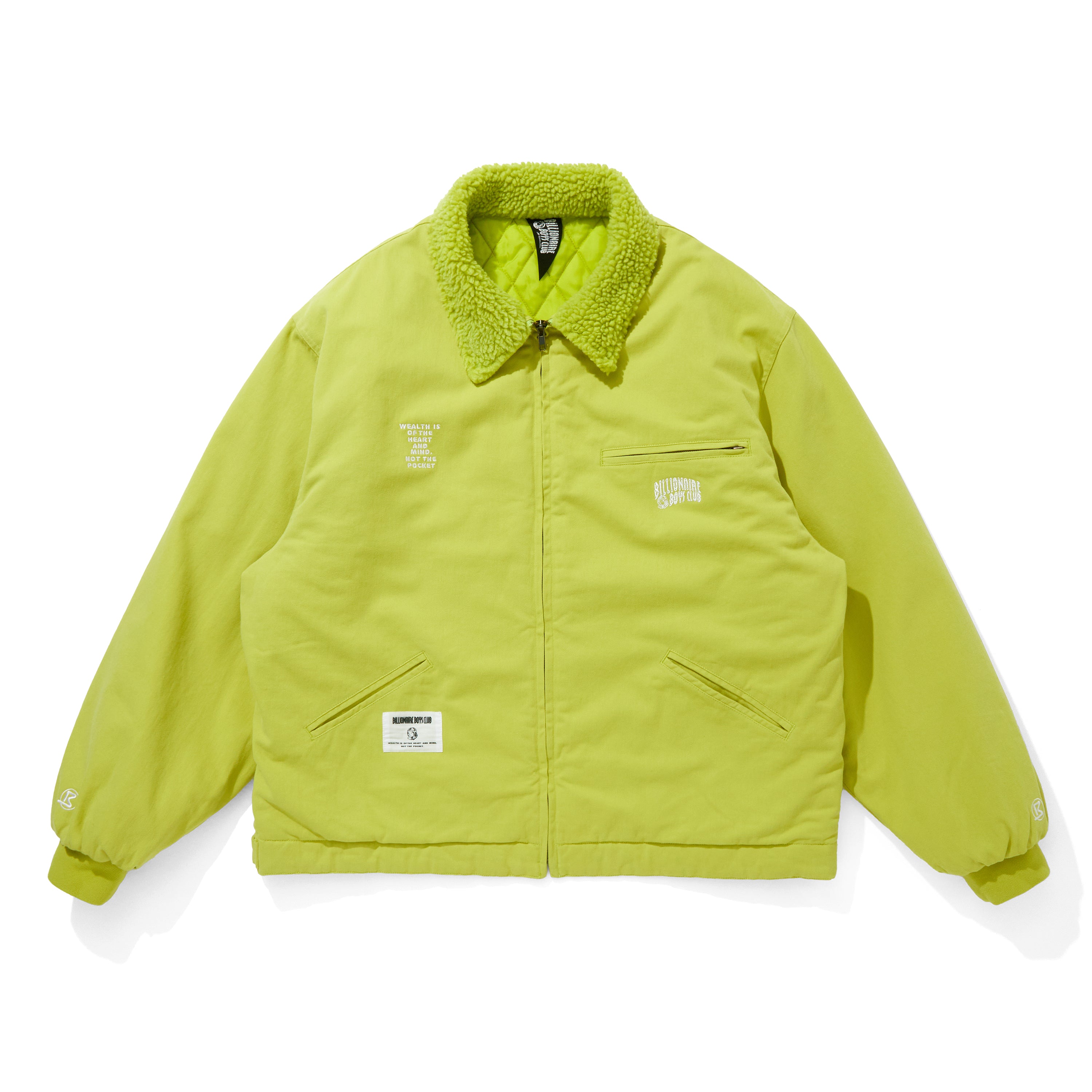 画像をギャラリービューアに読み込む, BOA COLLAR ZIP UP JACKET (SAMPLE SALE)