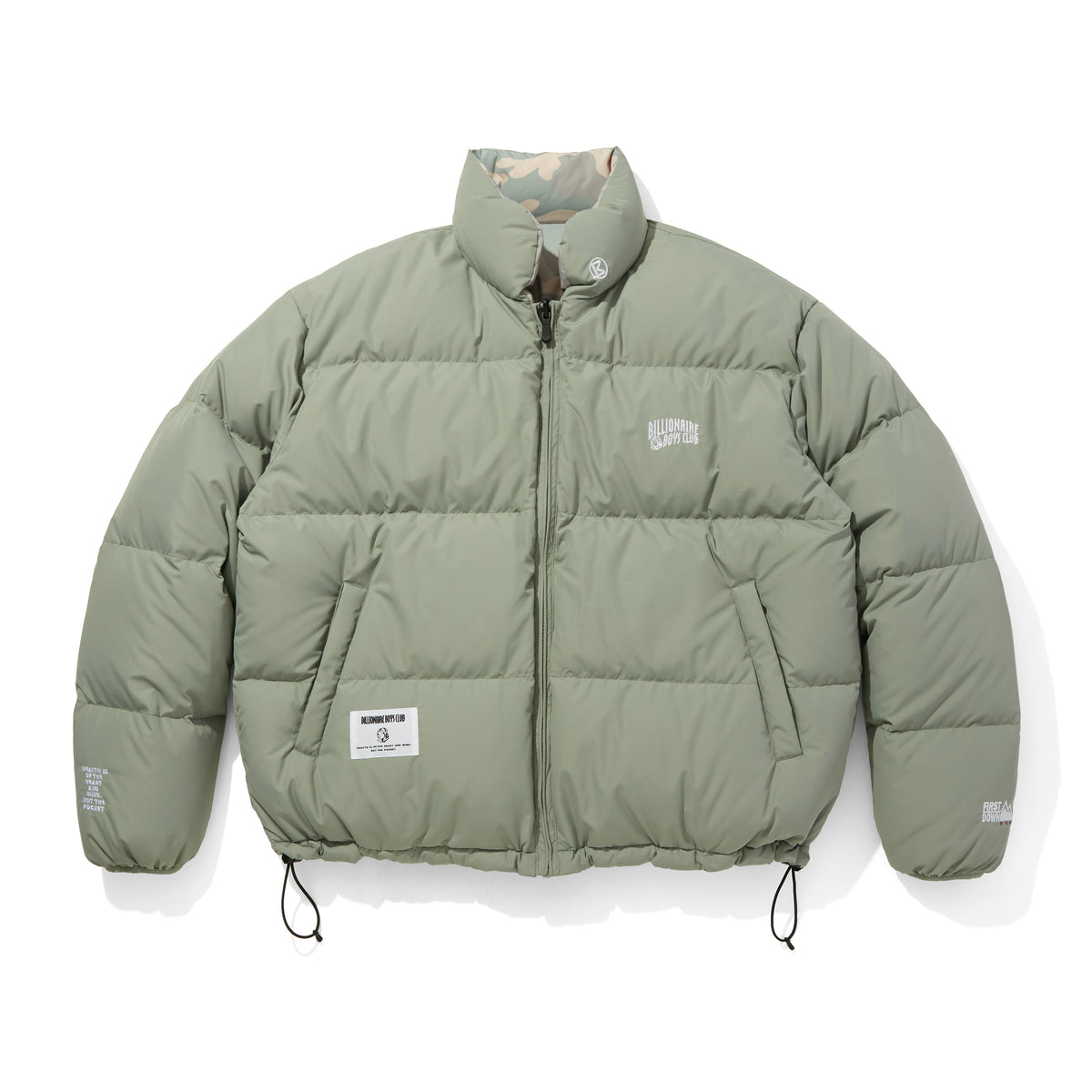 BILLIONAIRE BOYS CLUB x FIRST DOWN REVERSIBLE DOWN JACKET FUR/MICROFT® – BILLIONAIRE  BOYS CLUB / ICECREAM OFFICIAL ONLINE STORE（ビリオネアボーイズクラブ / アイスクリーム  オフィシャルオンラインストア）