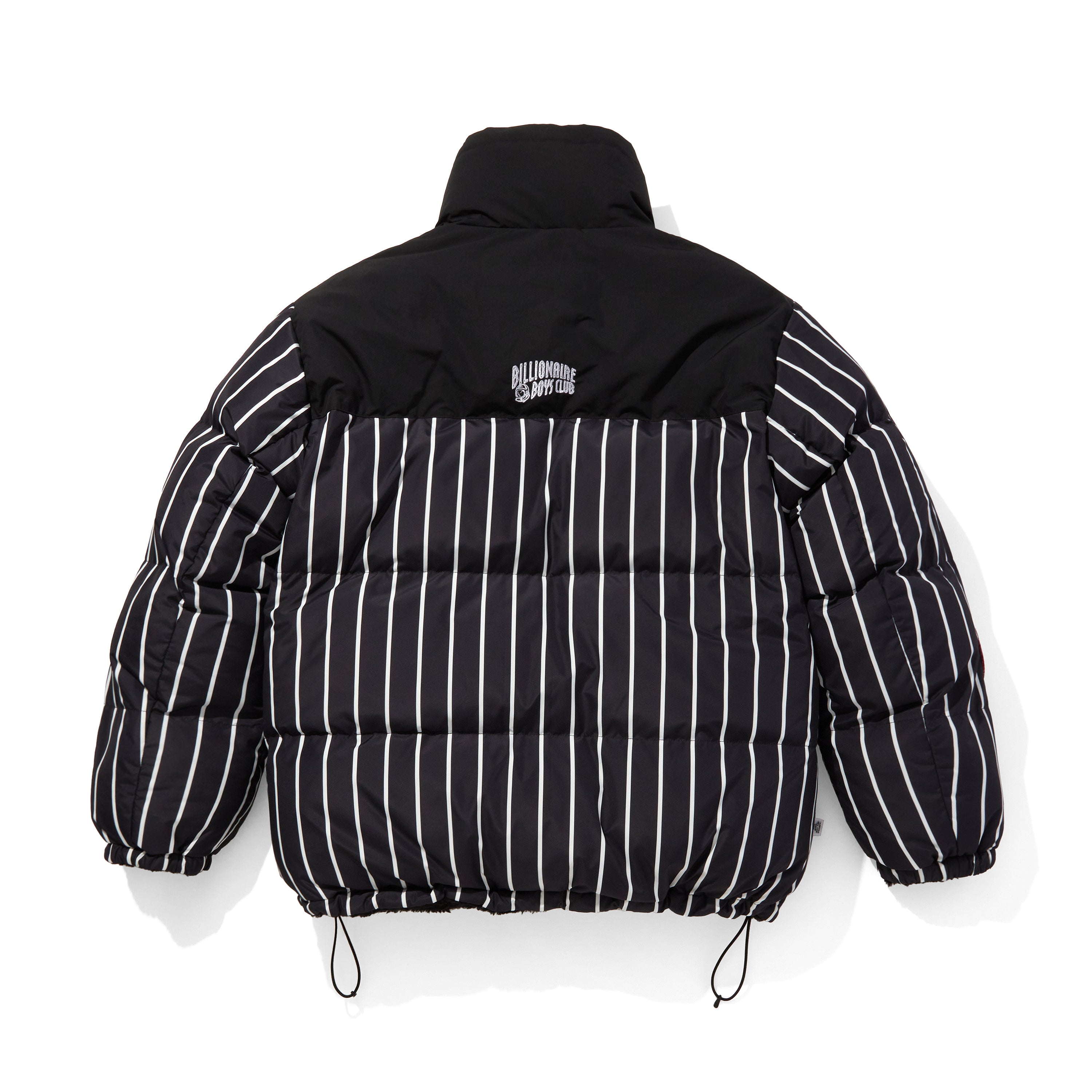 画像をギャラリービューアに読み込む, BILLIONAIRE BOYS CLUB x FIRST DOWN EMBROIDERED LOGO REVERSIBLE BUBBLE DOWN JACKET MICROFT®/FUR