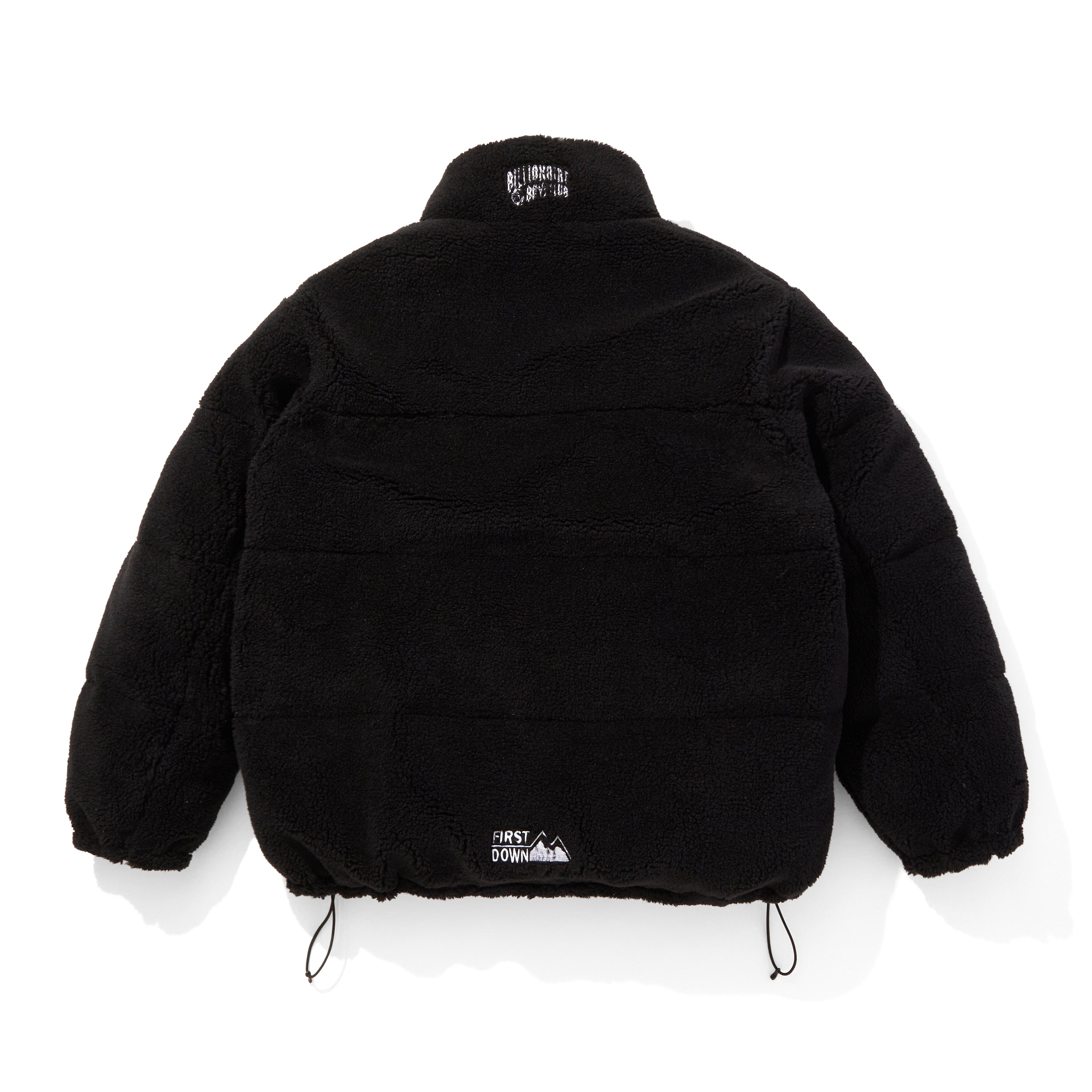 画像をギャラリービューアに読み込む, BILLIONAIRE BOYS CLUB x FIRST DOWN EMBROIDERED LOGO REVERSIBLE BUBBLE DOWN JACKET MICROFT®/FUR