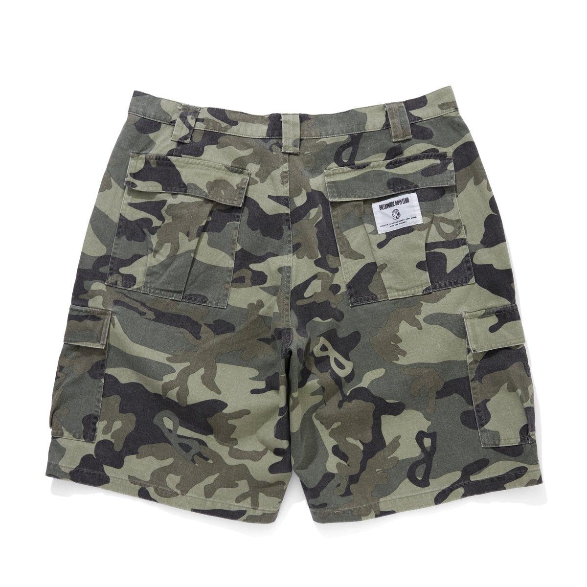 B CAMO CARGO SHORTS – BILLIONAIRE BOYS CLUB / ICECREAM OFFICIAL 