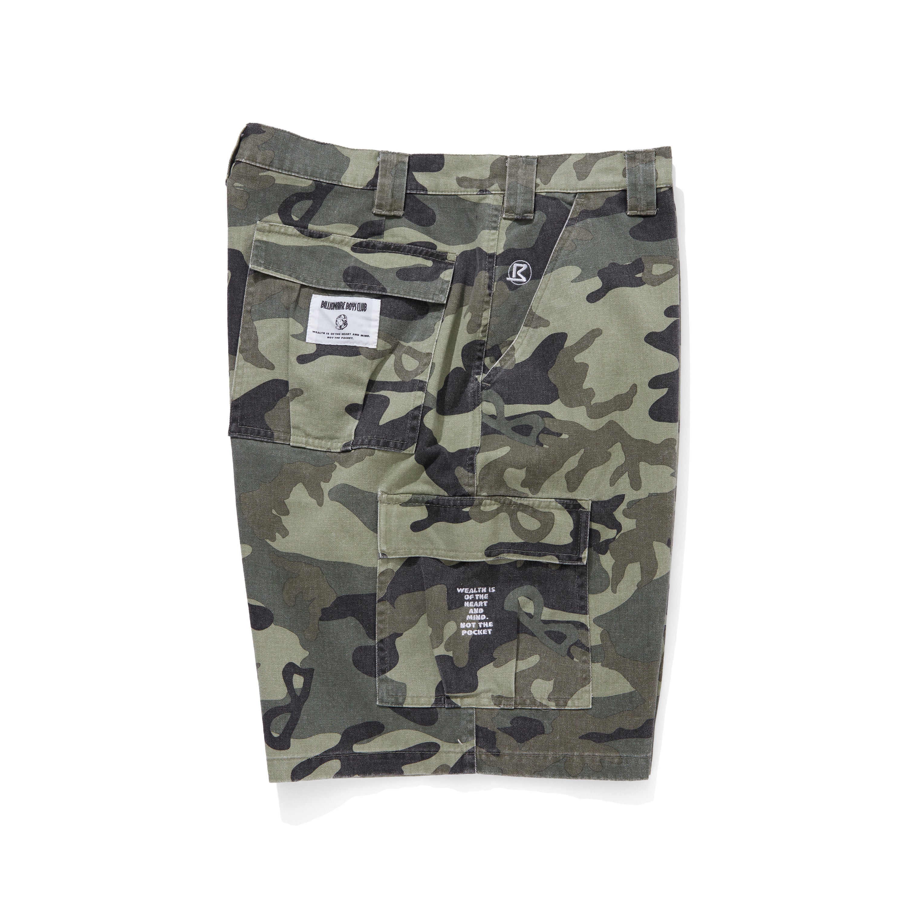 Load image into Gallery viewer, B CAMO CARGO SHORTS