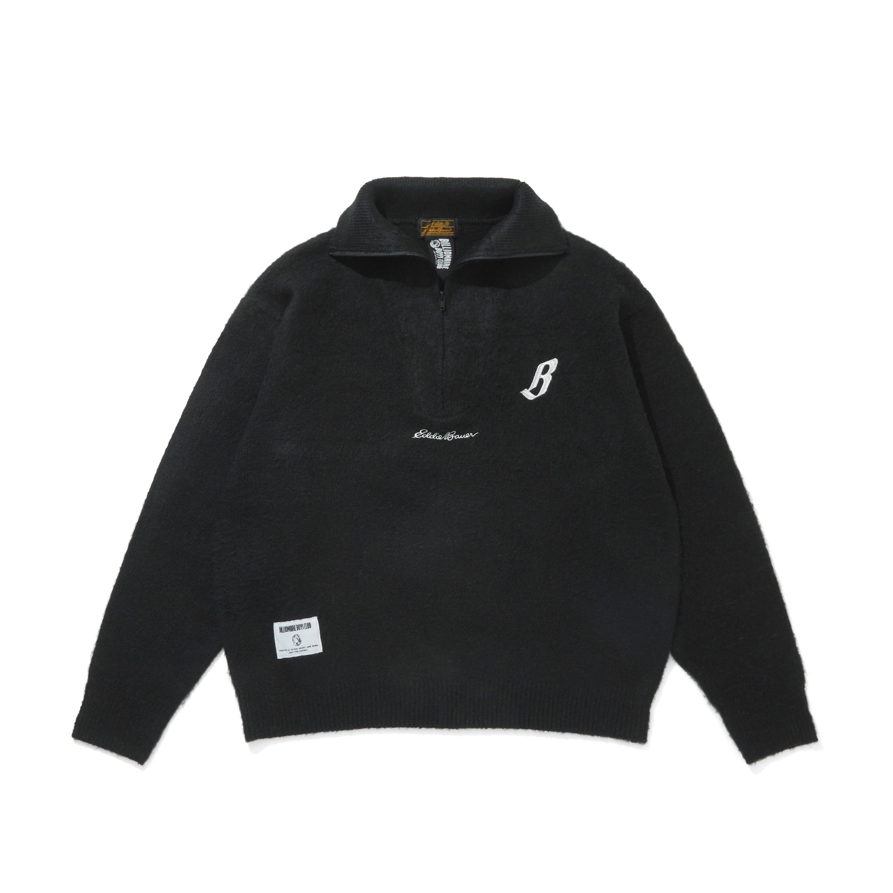 画像をギャラリービューアに読み込む, BILLIONAIRE BOYS CLUB x EDDIE BAUER HALF ZIP UP KNIT