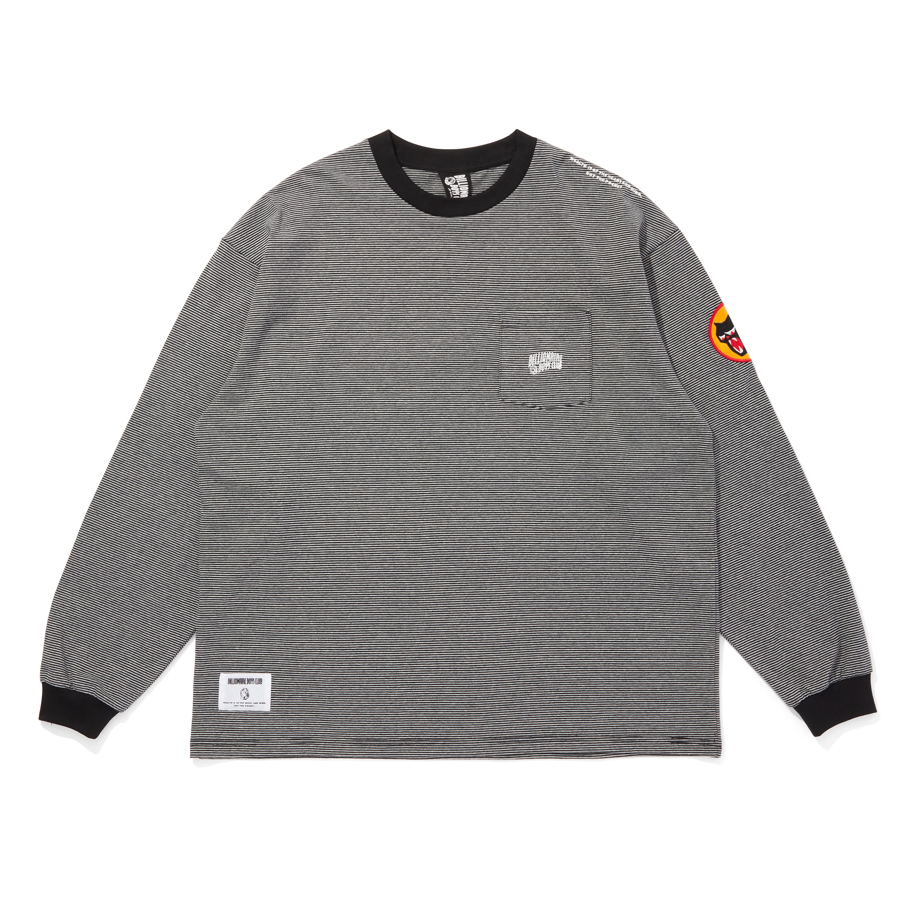 画像をギャラリービューアに読み込む, BORDER POCKET L/S T-SHIRT