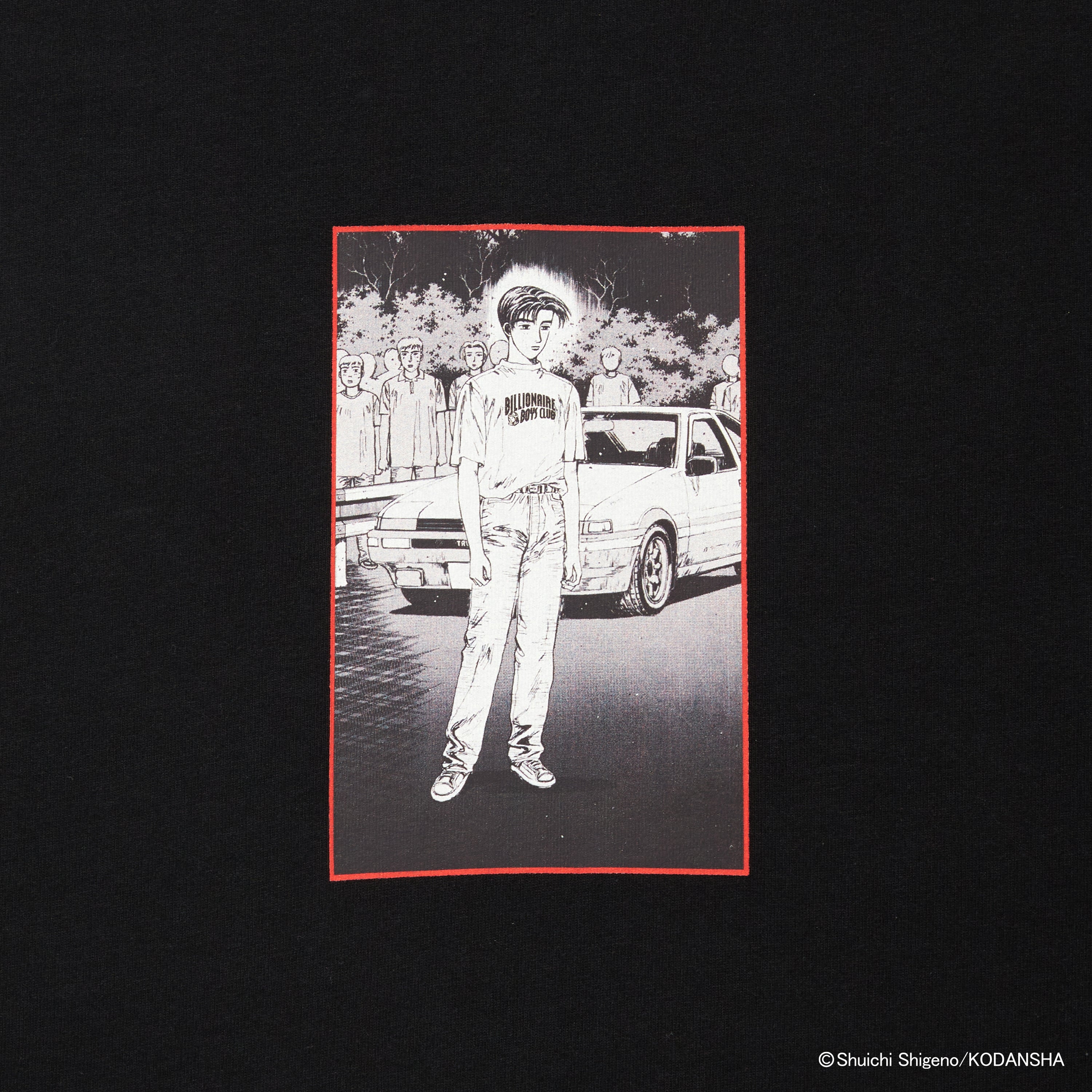 画像をギャラリービューアに読み込む, BILLIONAIRE BOYS CLUB x INITIAL D COTTON T-SHIRT #1