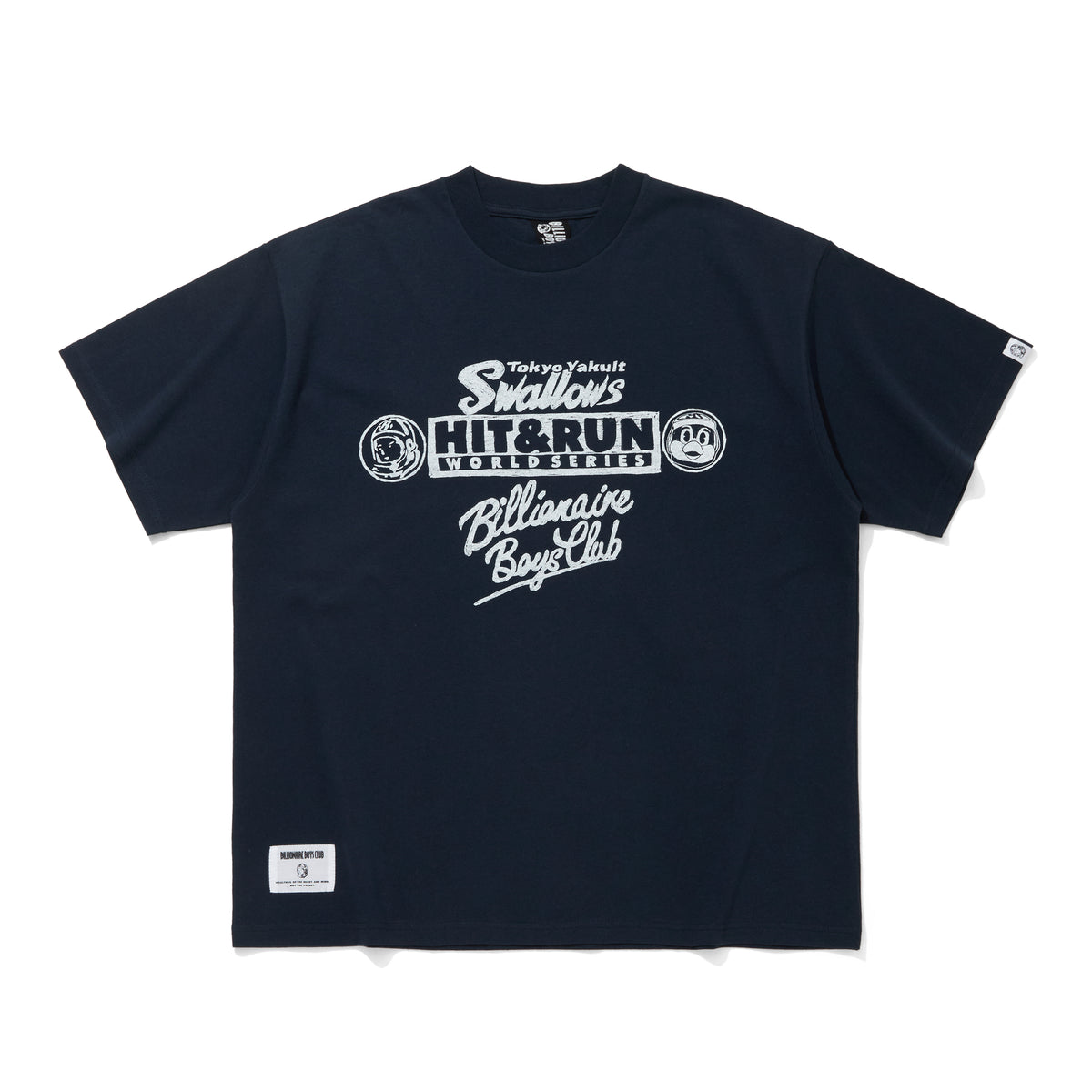 BILLIONAIRE BOYS CLUB xTOKYO YAKULT SWALLOWS COTTON T-SHIRT#2