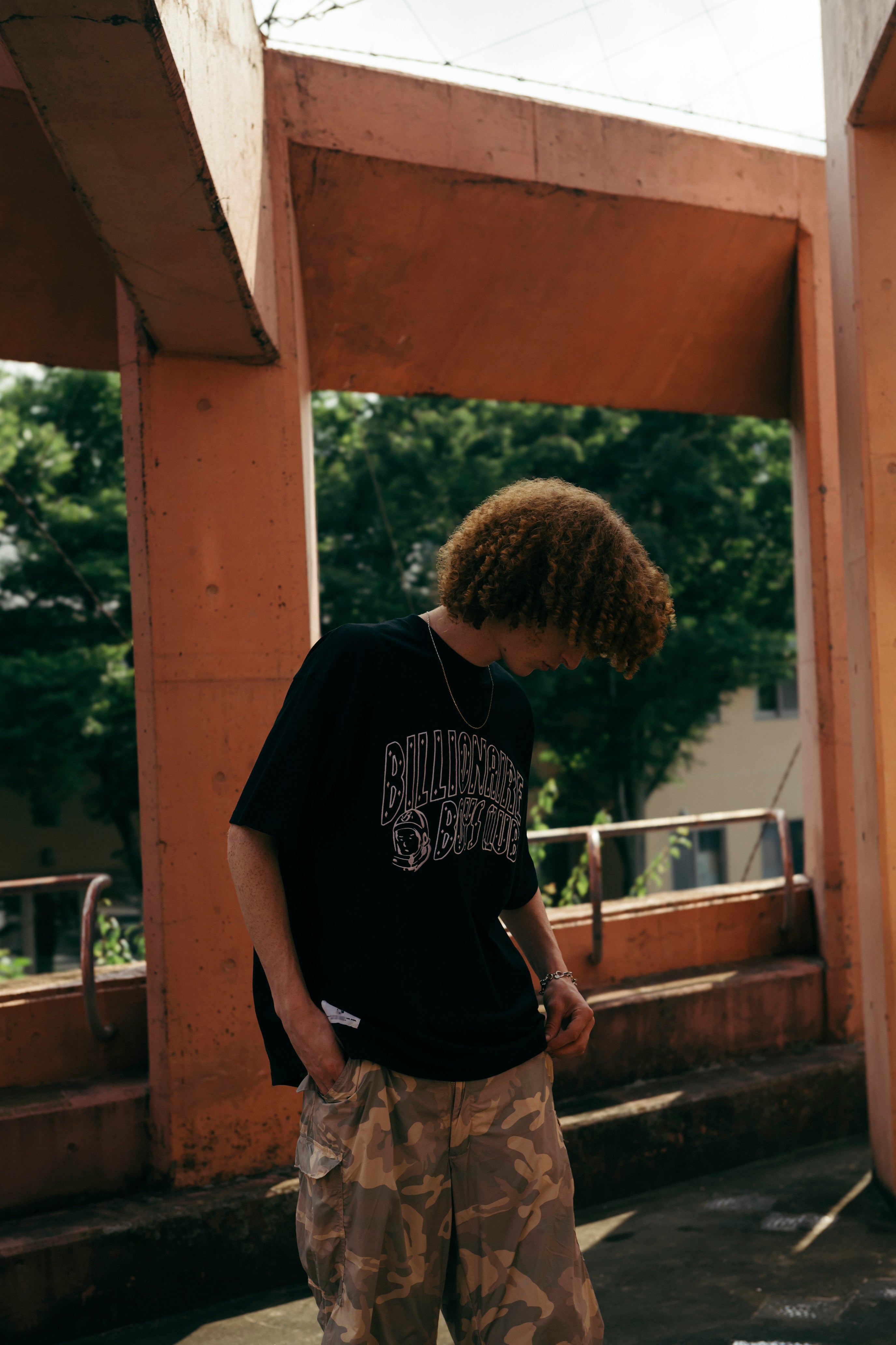 画像をギャラリービューアに読み込む, EMBROIDERY COTTON T-SHIRT_ARCH LOGO