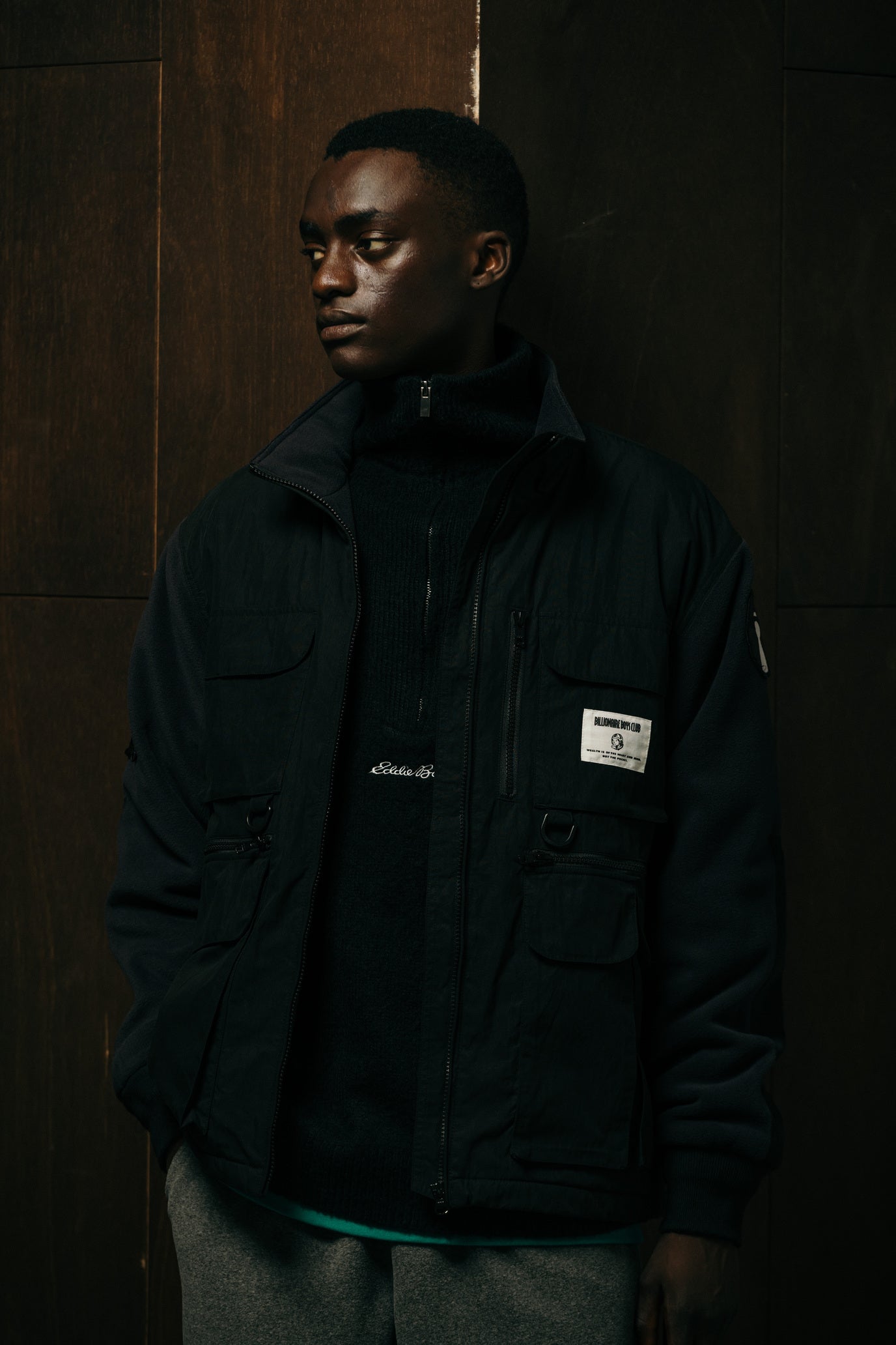 画像をギャラリービューアに読み込む, BILLIONAIRE BOYS CLUB x EDDIE BAUER POLARTEC FLEECE HUNTING JACKET