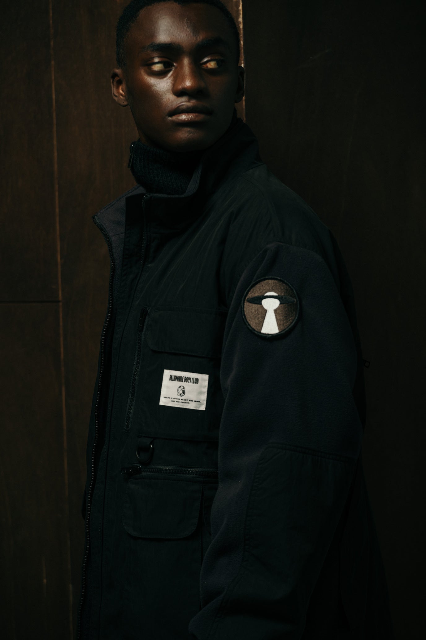 画像をギャラリービューアに読み込む, BILLIONAIRE BOYS CLUB x EDDIE BAUER POLARTEC FLEECE HUNTING JACKET