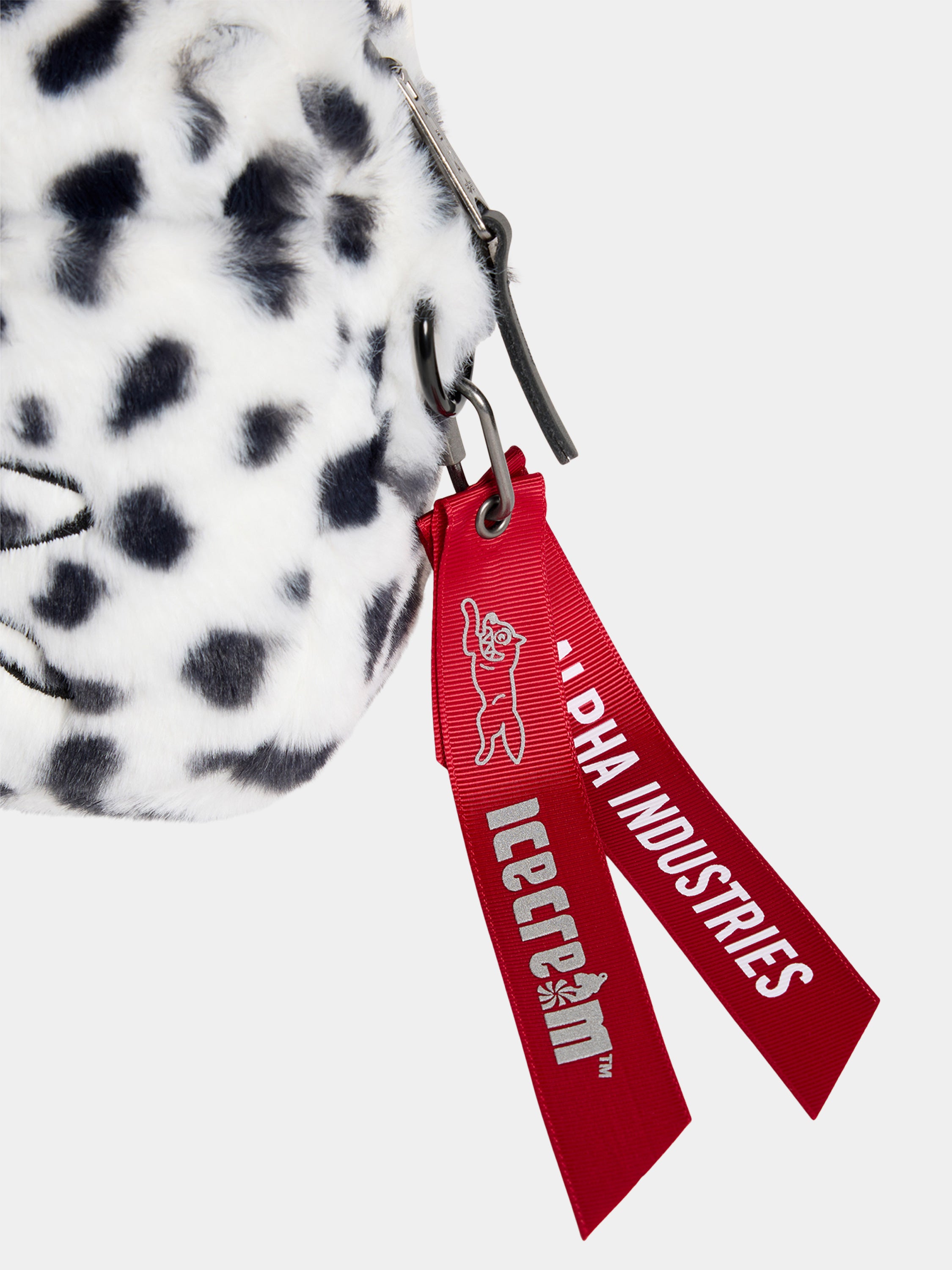 画像をギャラリービューアに読み込む, Icecream x Alpha Industries _Faux Fur Messengar Bag