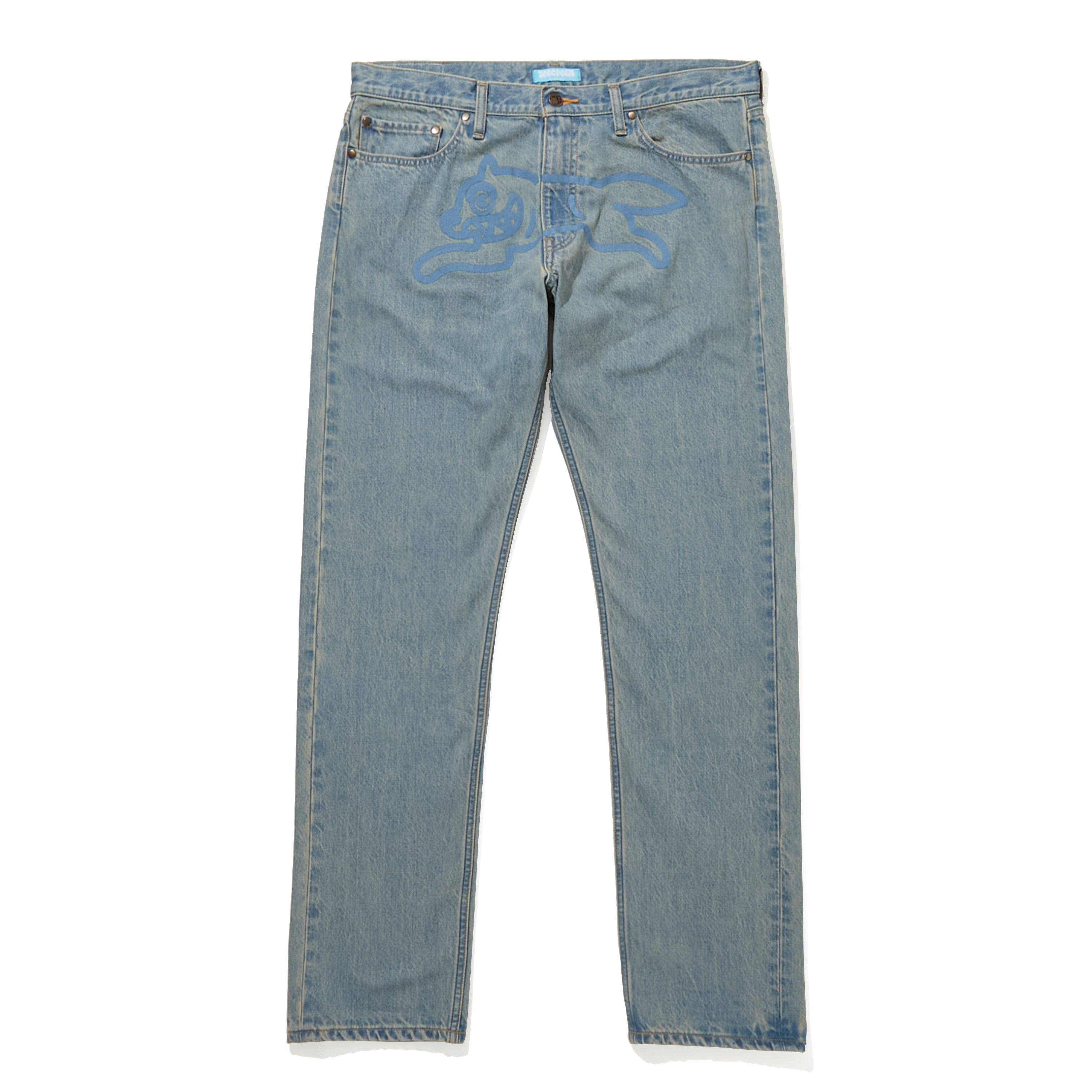 画像をギャラリービューアに読み込む, WASHED DENIM PANTS