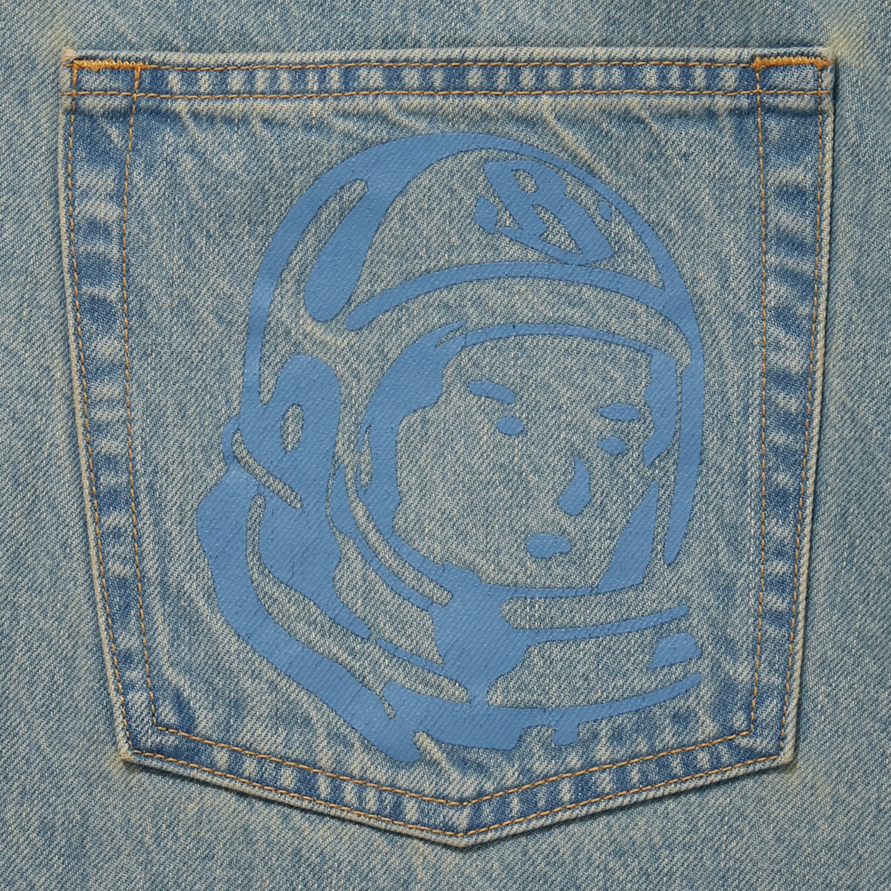 画像をギャラリービューアに読み込む, WASHED DENIM PANTS