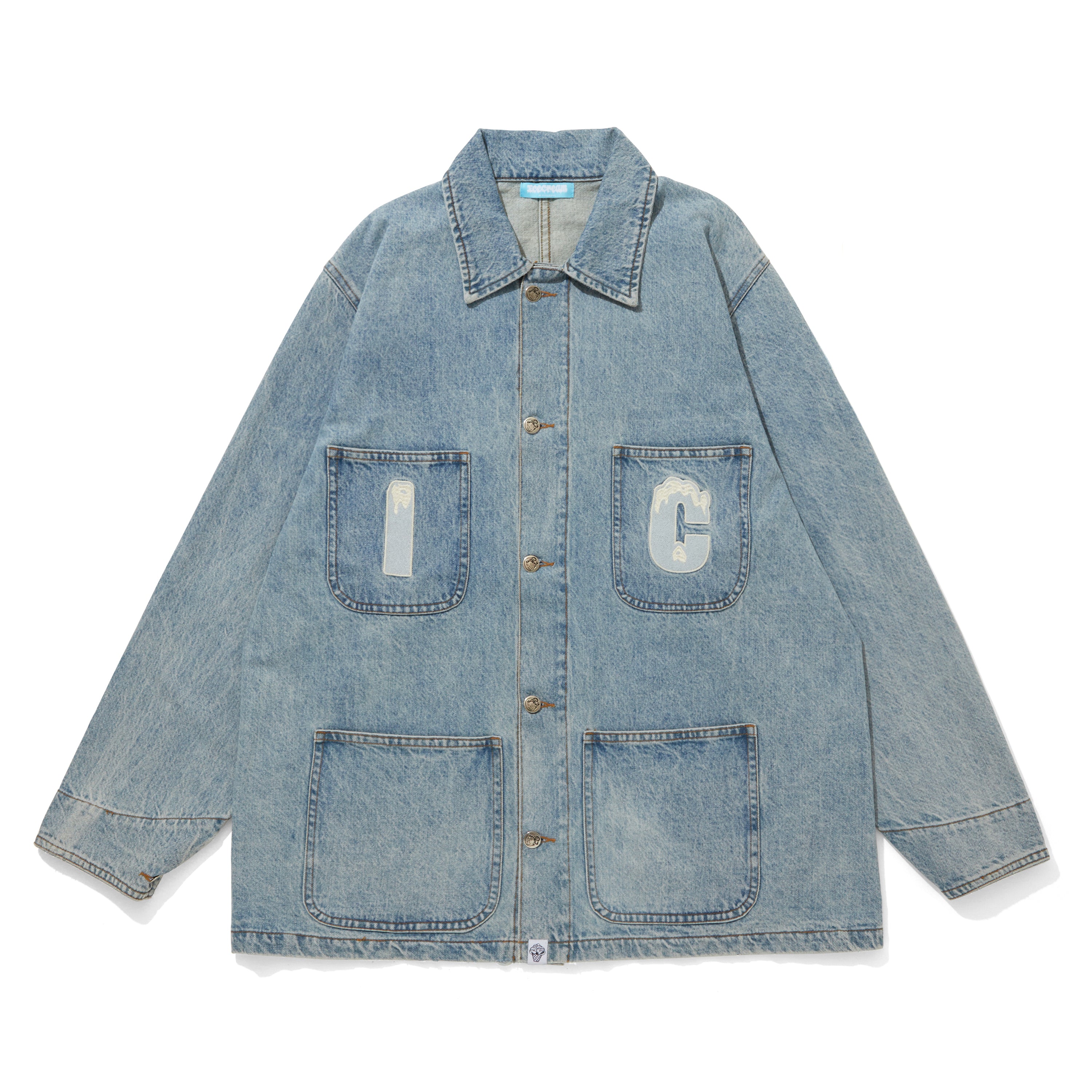 Load image into Gallery viewer, WASHED DENIM JACKET