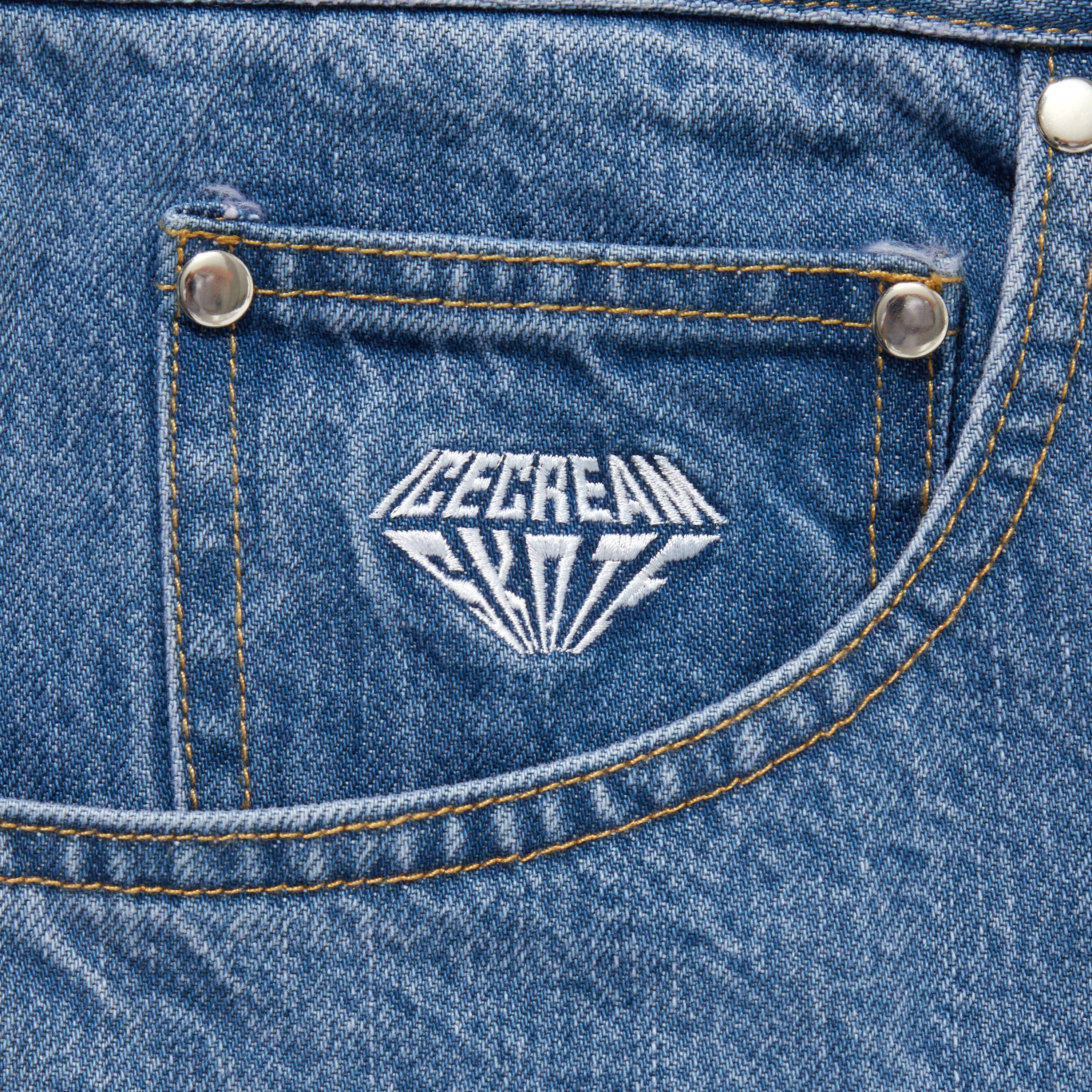 Load image into Gallery viewer, TAPERED BAGGY DENIM PANTS