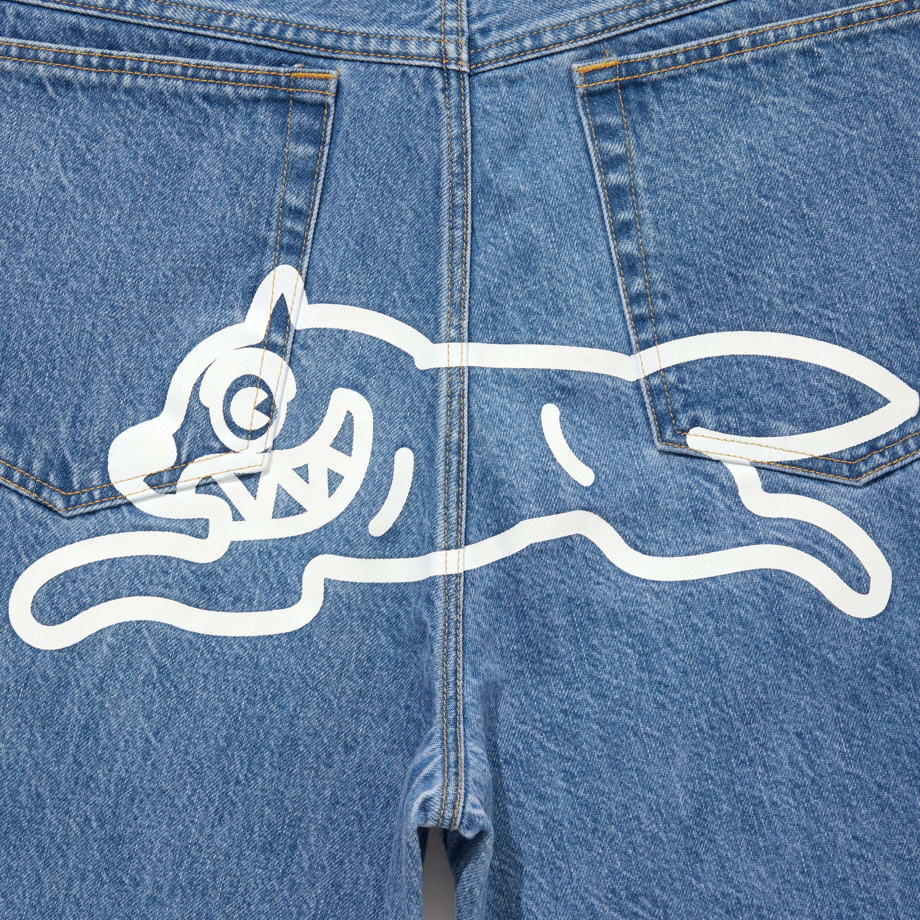 Load image into Gallery viewer, TAPERED BAGGY DENIM PANTS