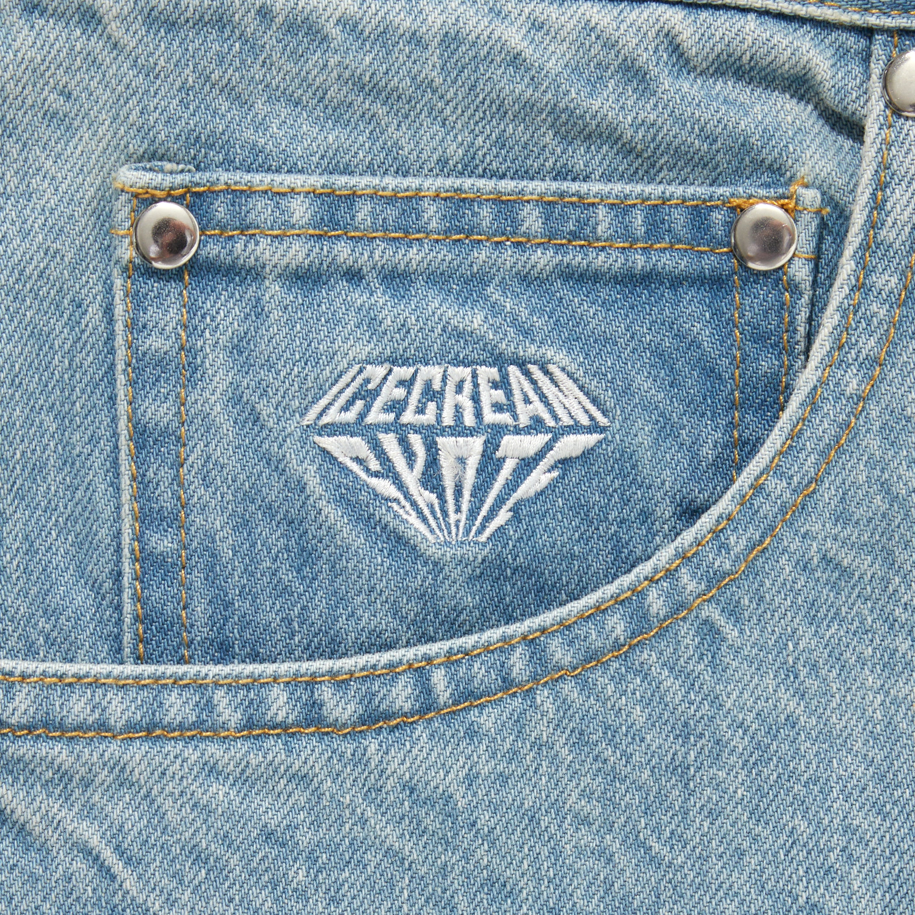 Load image into Gallery viewer, TAPERED BAGGY DENIM PANTS