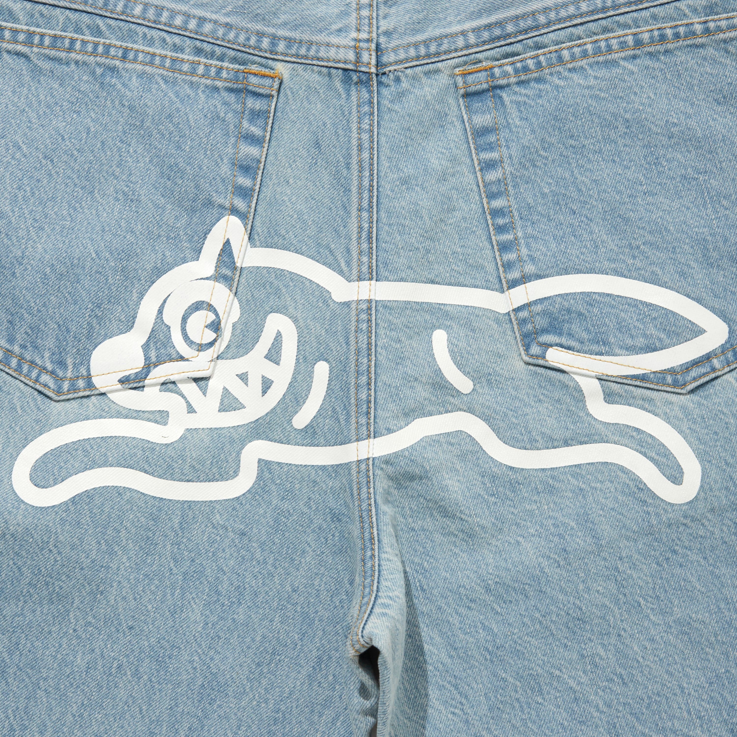 Load image into Gallery viewer, TAPERED BAGGY DENIM PANTS