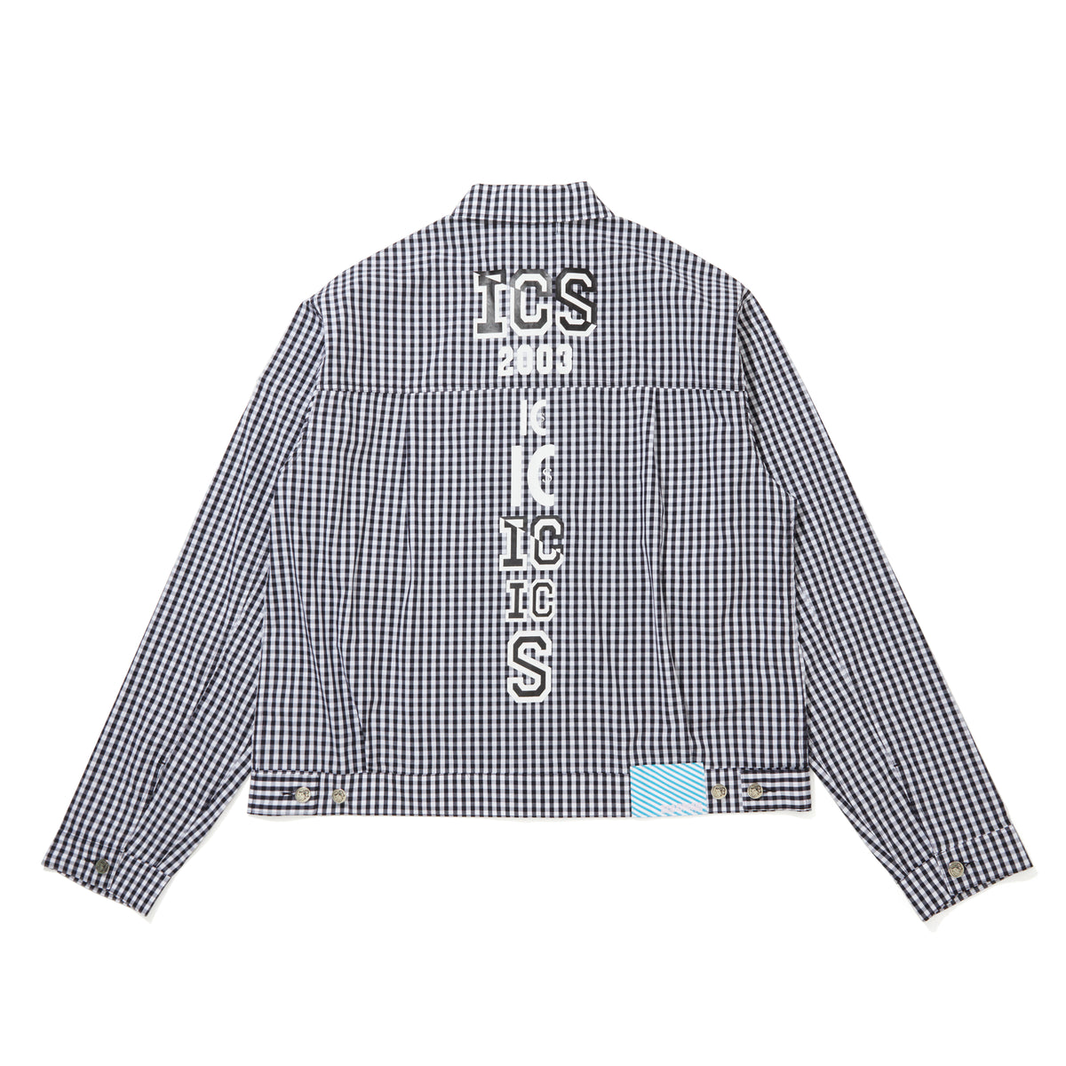GINGHAM CHECK SHIRT JACKET – BILLIONAIRE BOYS CLUB