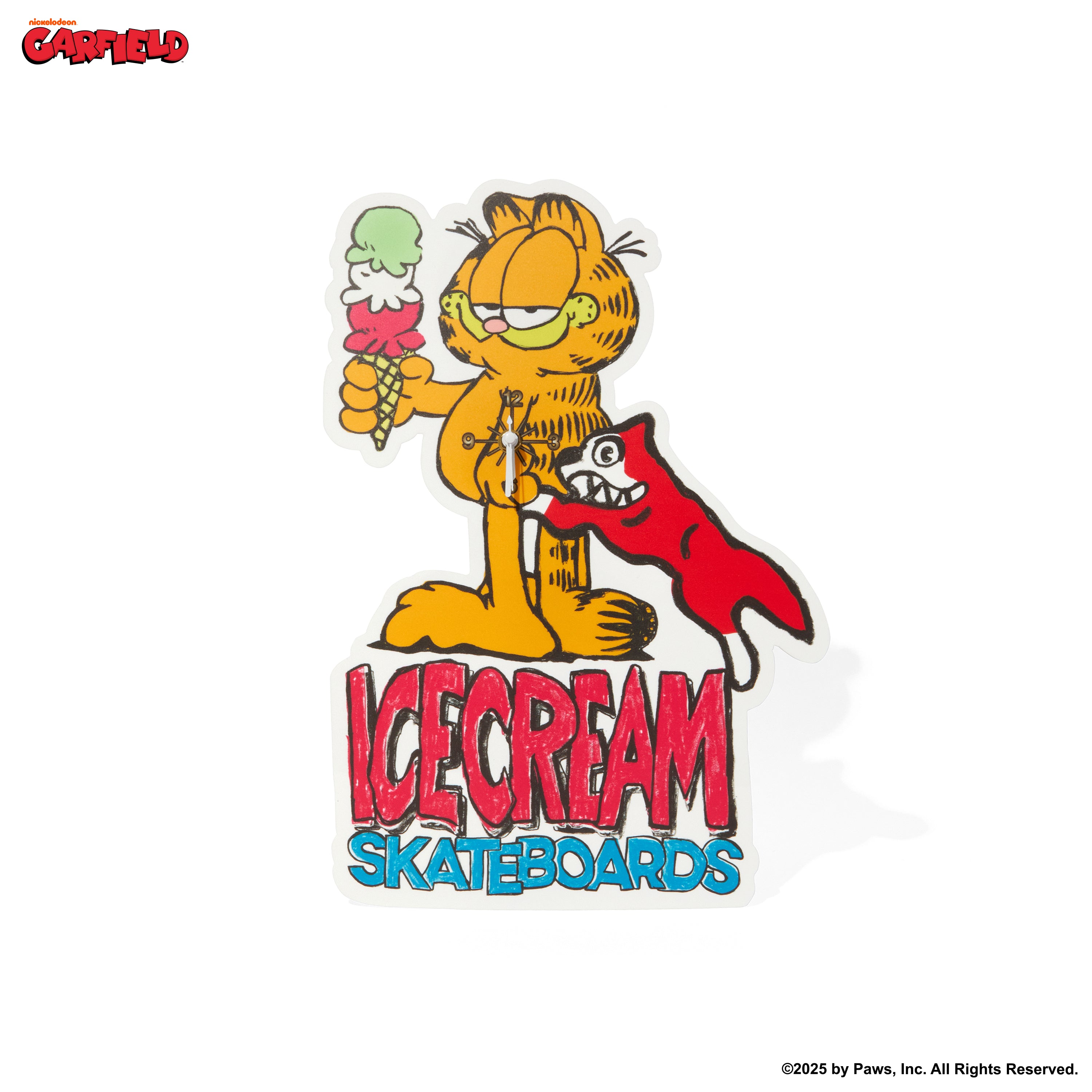 画像をギャラリービューアに読み込む, ICECREAM x GARFIELD WALL CLOCK