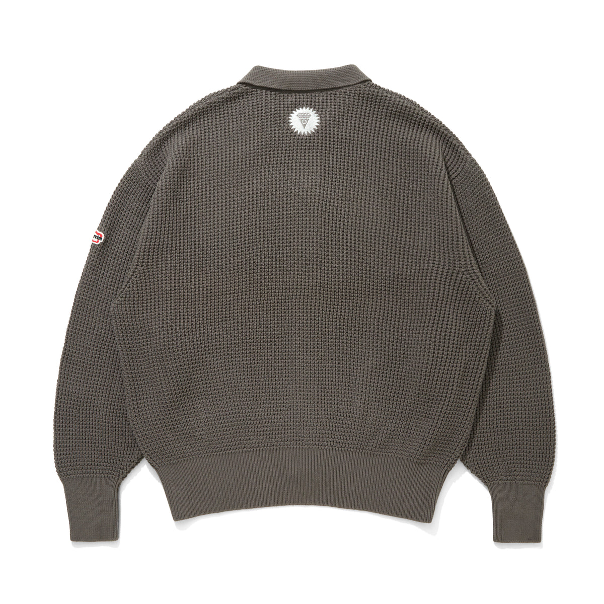 SUNSEA 21AW WAFFLE CARDIGAN 3 BLACK 日本製 836961_00.png.png