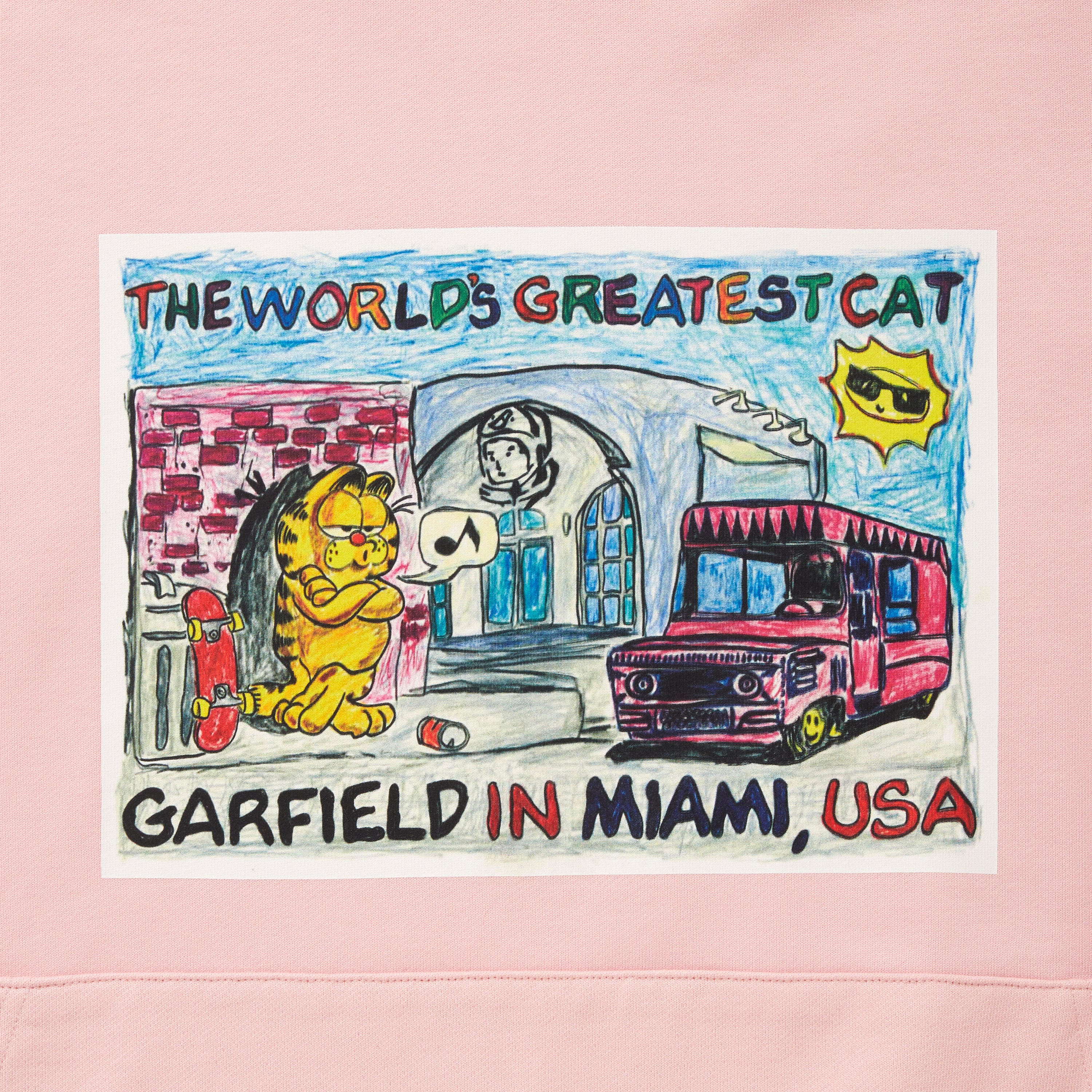 Load image into Gallery viewer, ICECREAM x GARFIELD COTTON HOODIE MIAMI