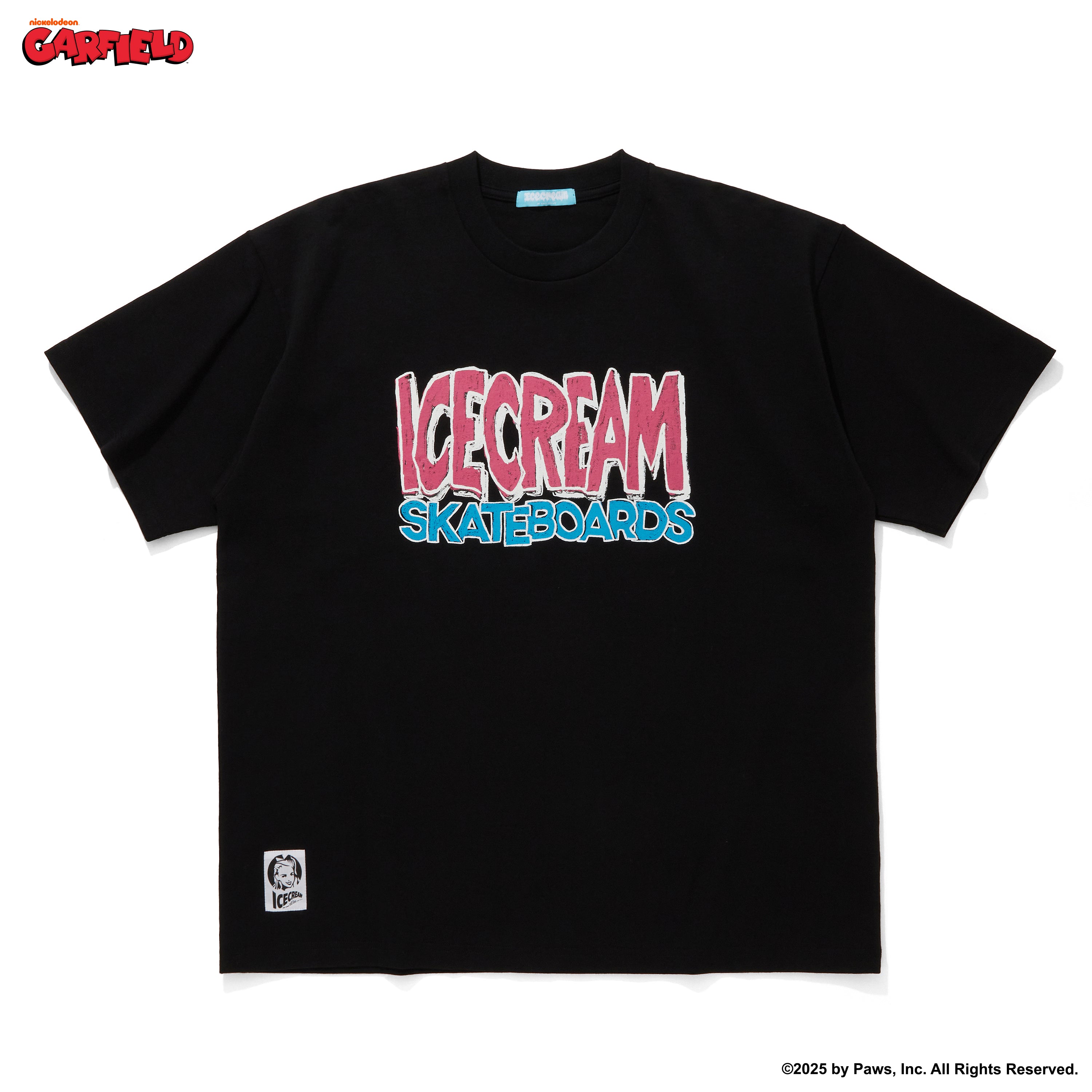 画像をギャラリービューアに読み込む, ICECREAM x GARFIELD COTTON T-SHIRT SKATEBOARDS