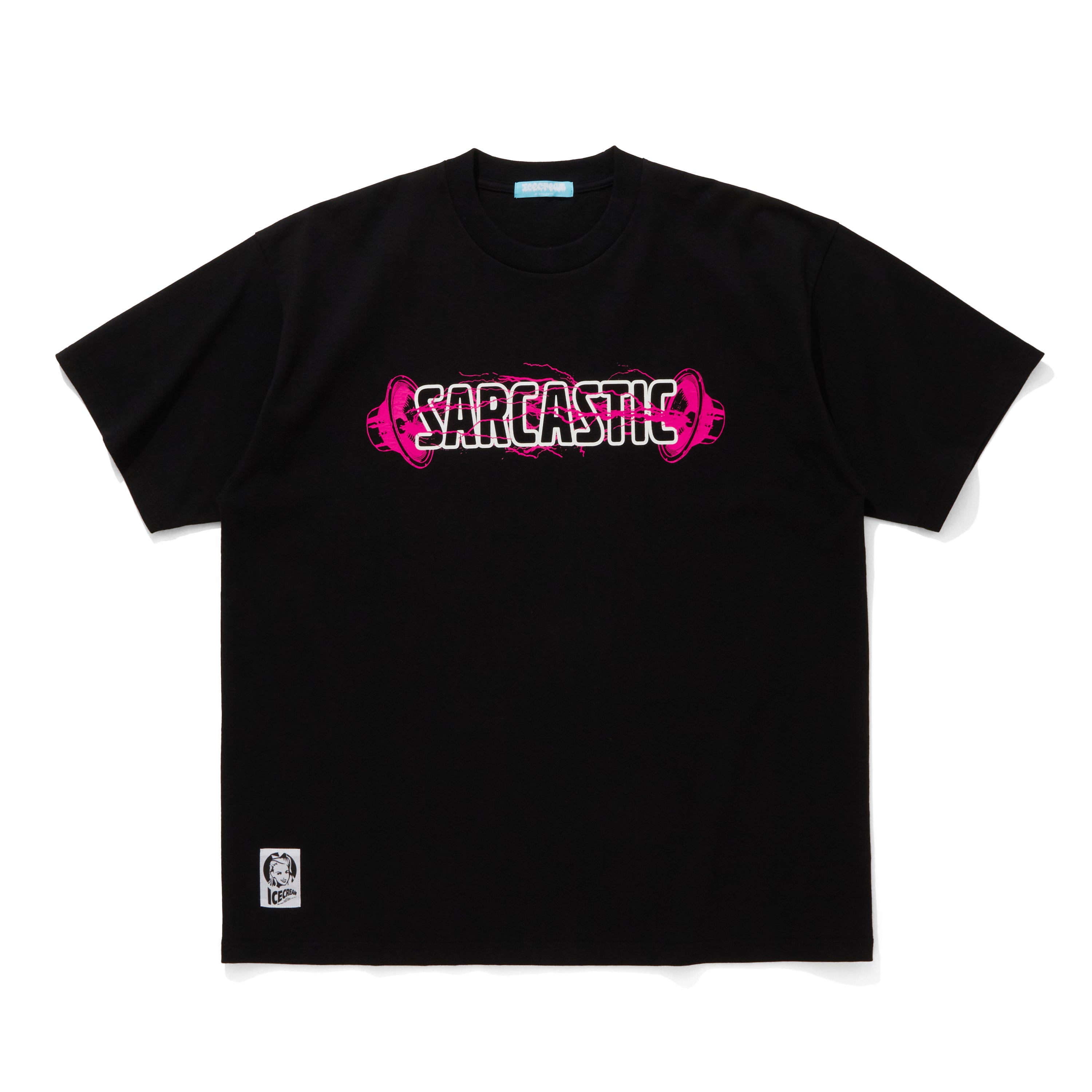 画像をギャラリービューアに読み込む, ICECREAM x SARCASTIC COTTON T-SHIRT MORE QUADS