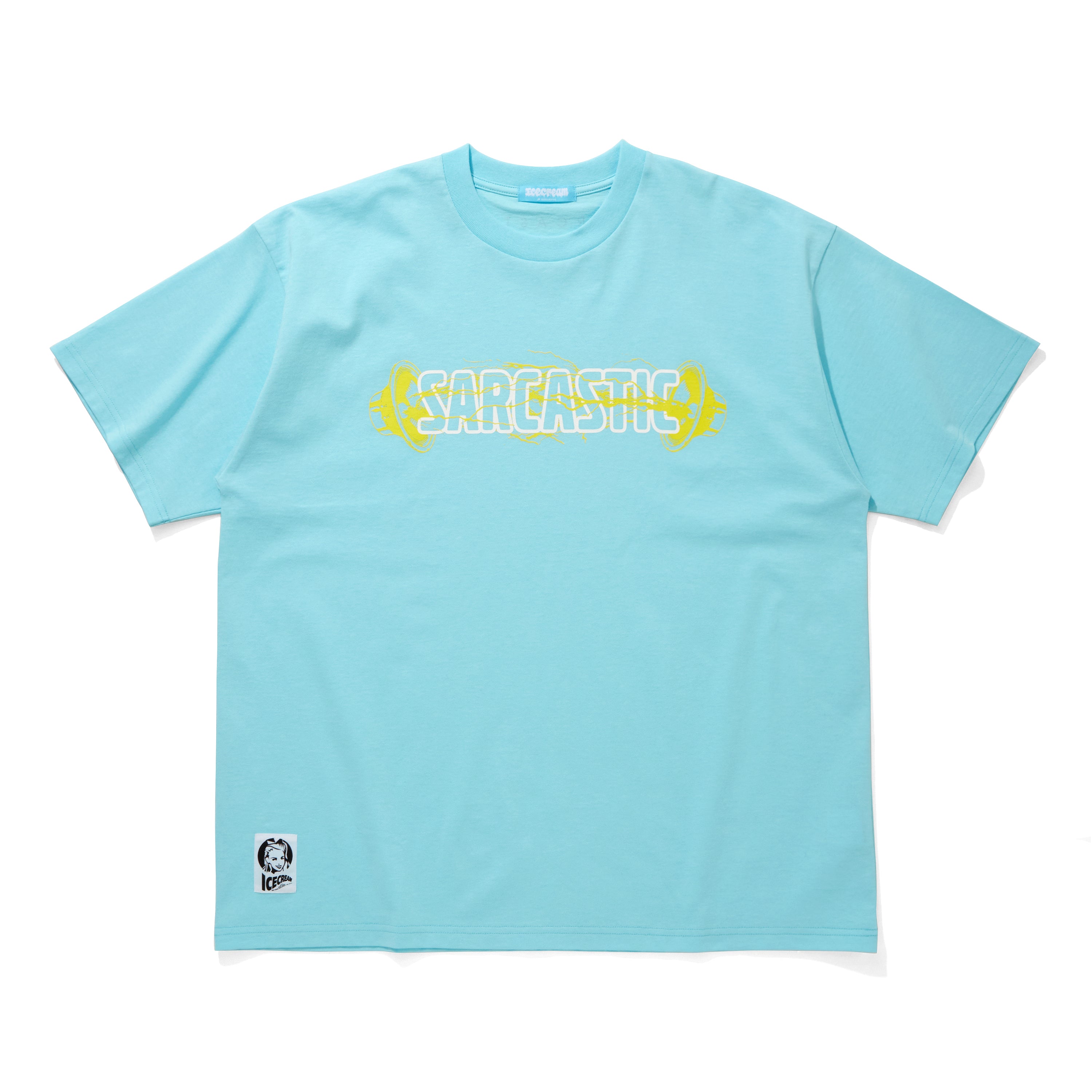 画像をギャラリービューアに読み込む, ICECREAM x SARCASTIC COTTON T-SHIRT MORE QUADS