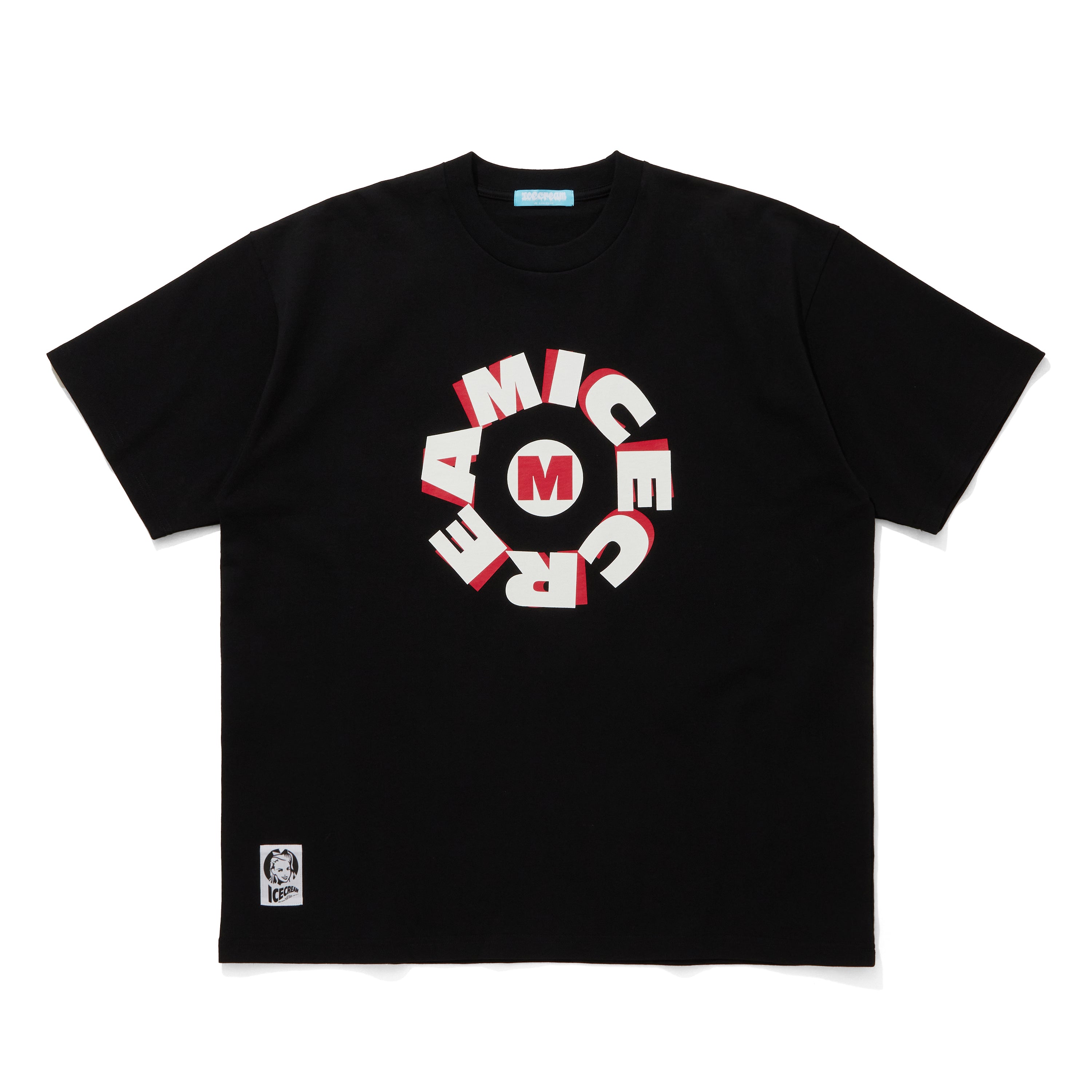 画像をギャラリービューアに読み込む, ICECREAM x SARCASTIC COTTON T-SHIRT CIRCLE