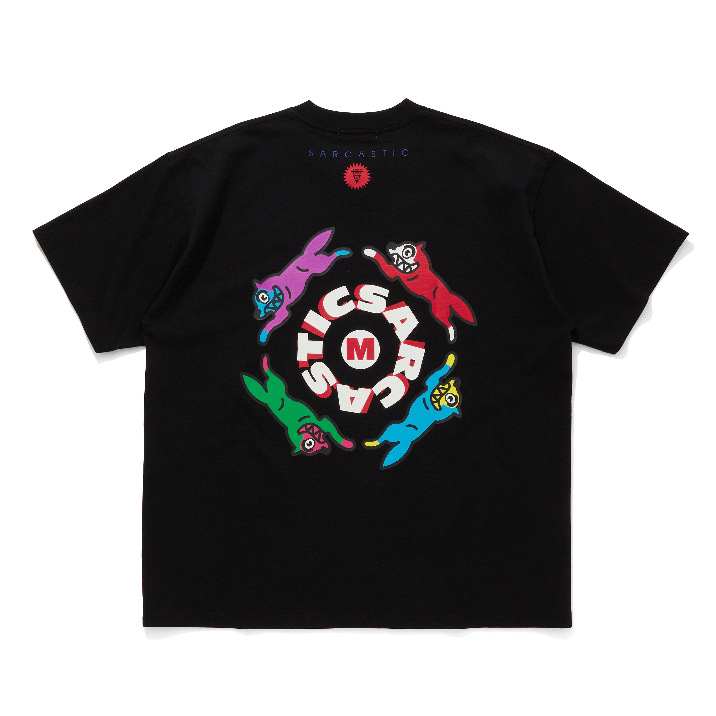 画像をギャラリービューアに読み込む, ICECREAM x SARCASTIC COTTON T-SHIRT CIRCLE