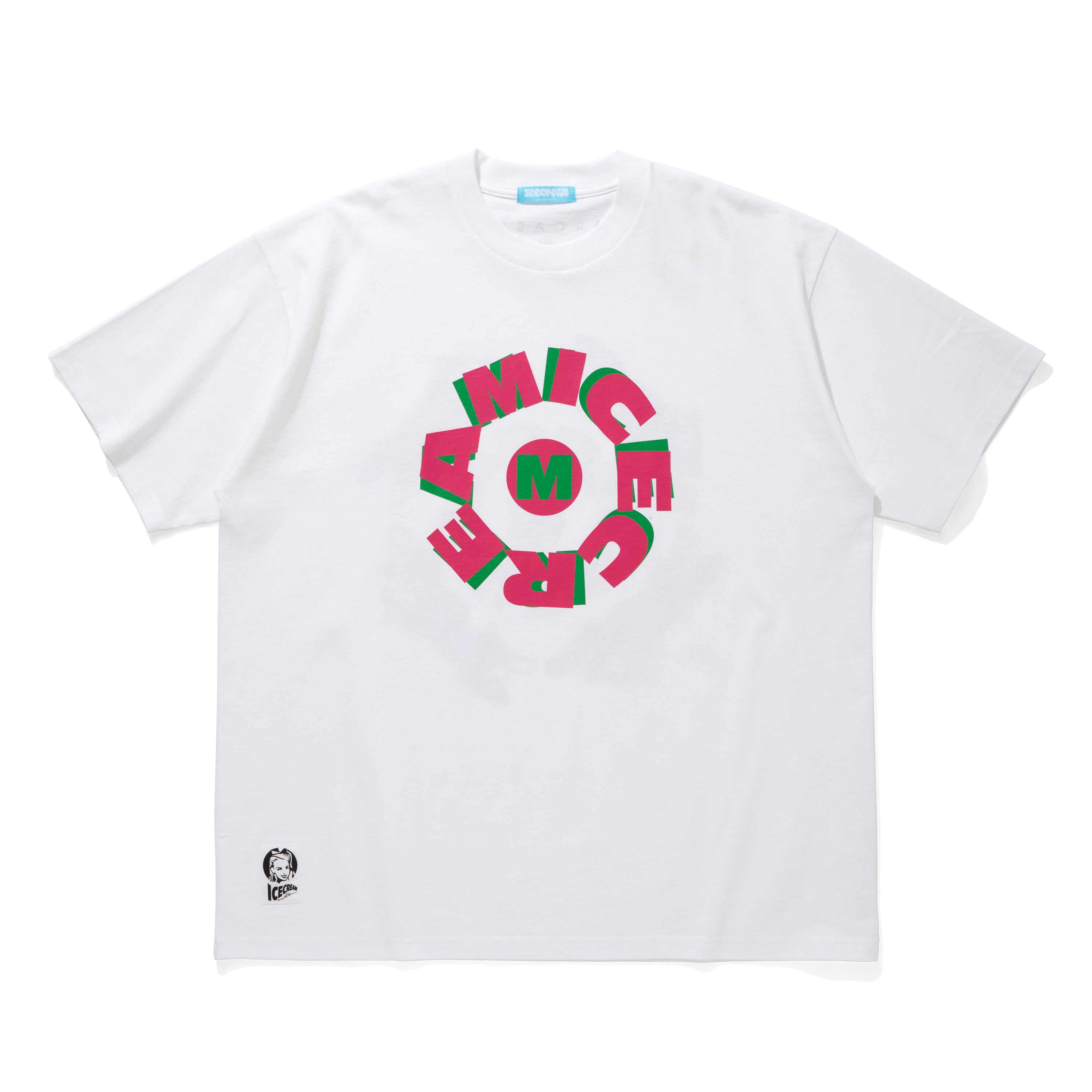 画像をギャラリービューアに読み込む, ICECREAM x SARCASTIC COTTON T-SHIRT CIRCLE