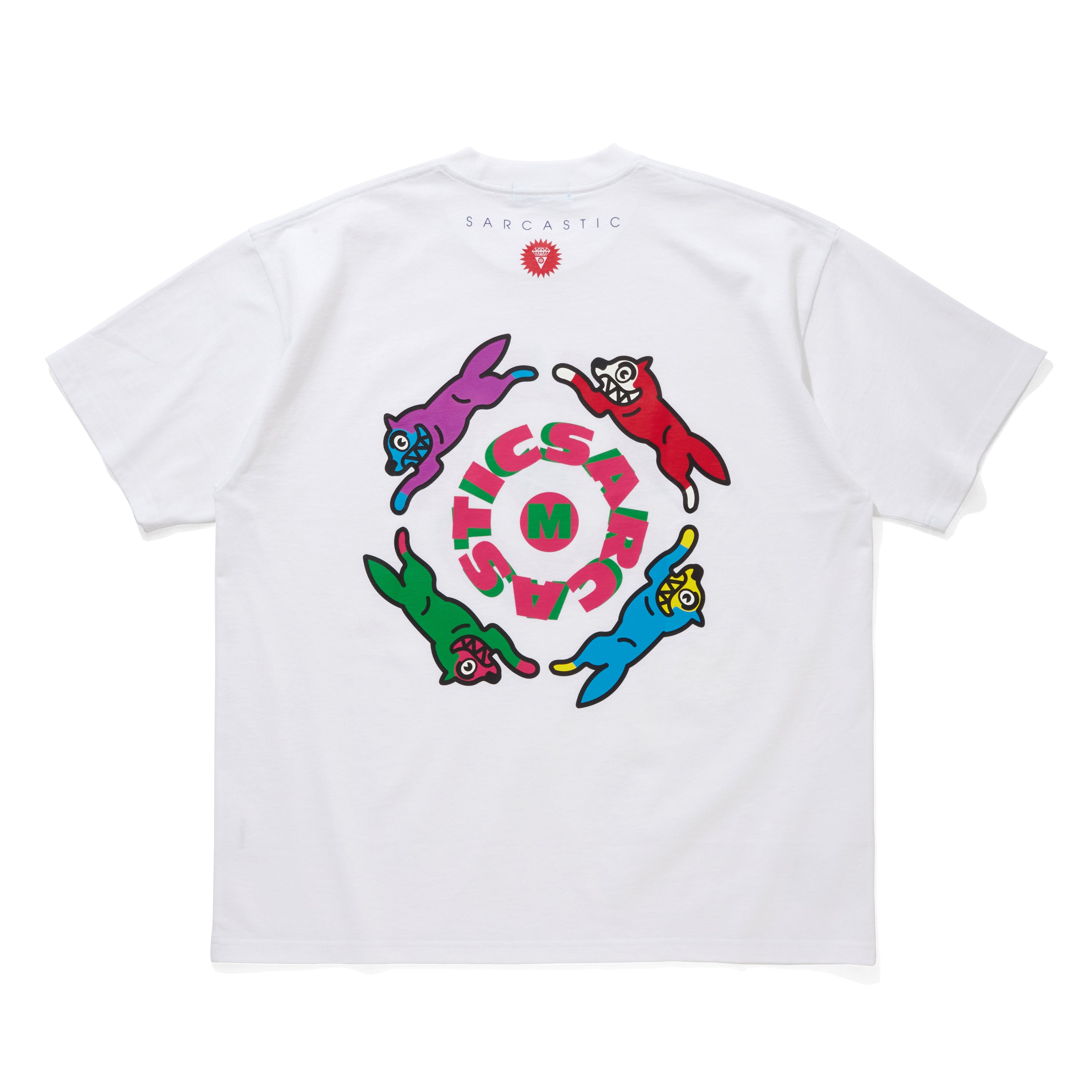 画像をギャラリービューアに読み込む, ICECREAM x SARCASTIC COTTON T-SHIRT CIRCLE