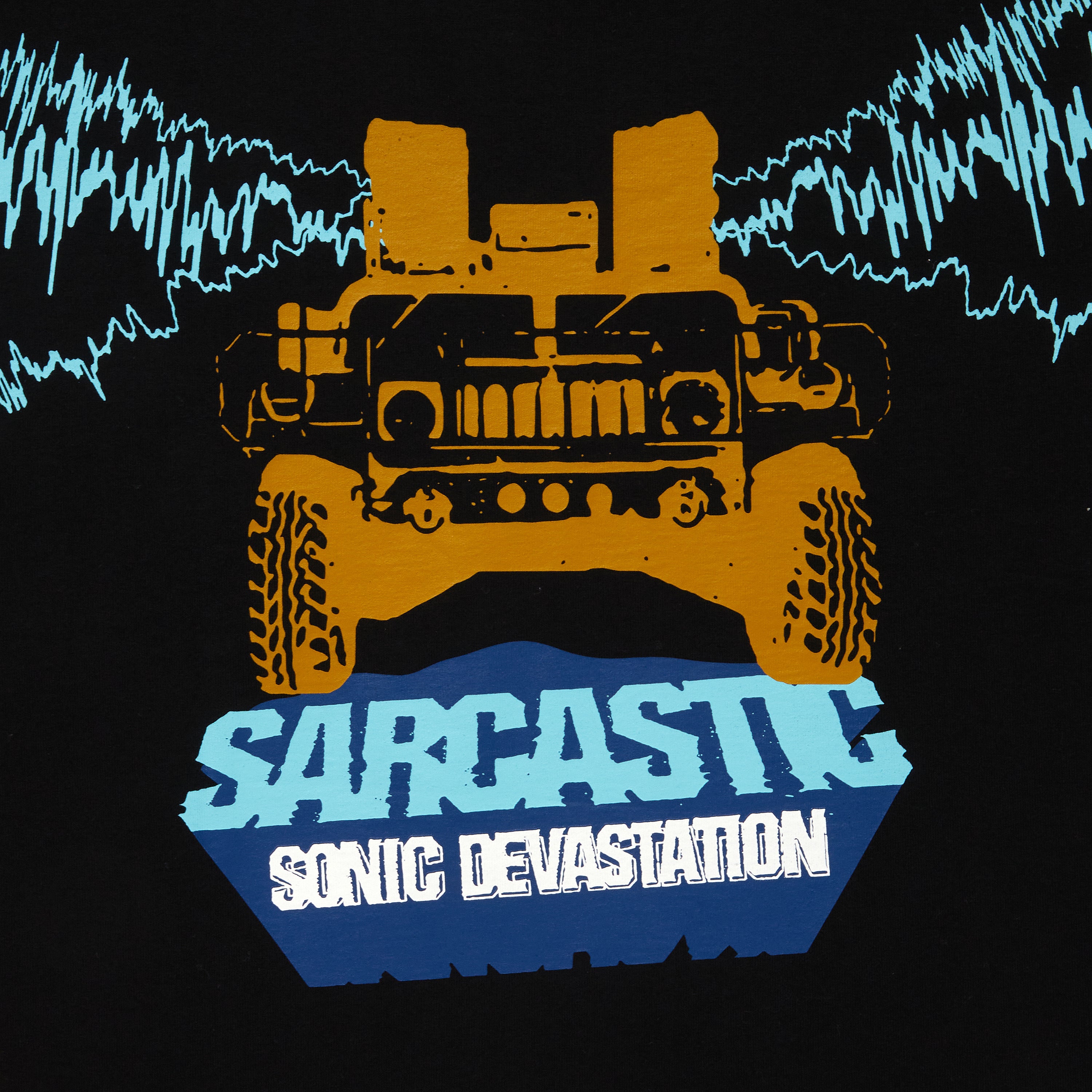 画像をギャラリービューアに読み込む, ICECREAM x SARCASTIC COTTON T-SHIRT SONIC DEVASTATION