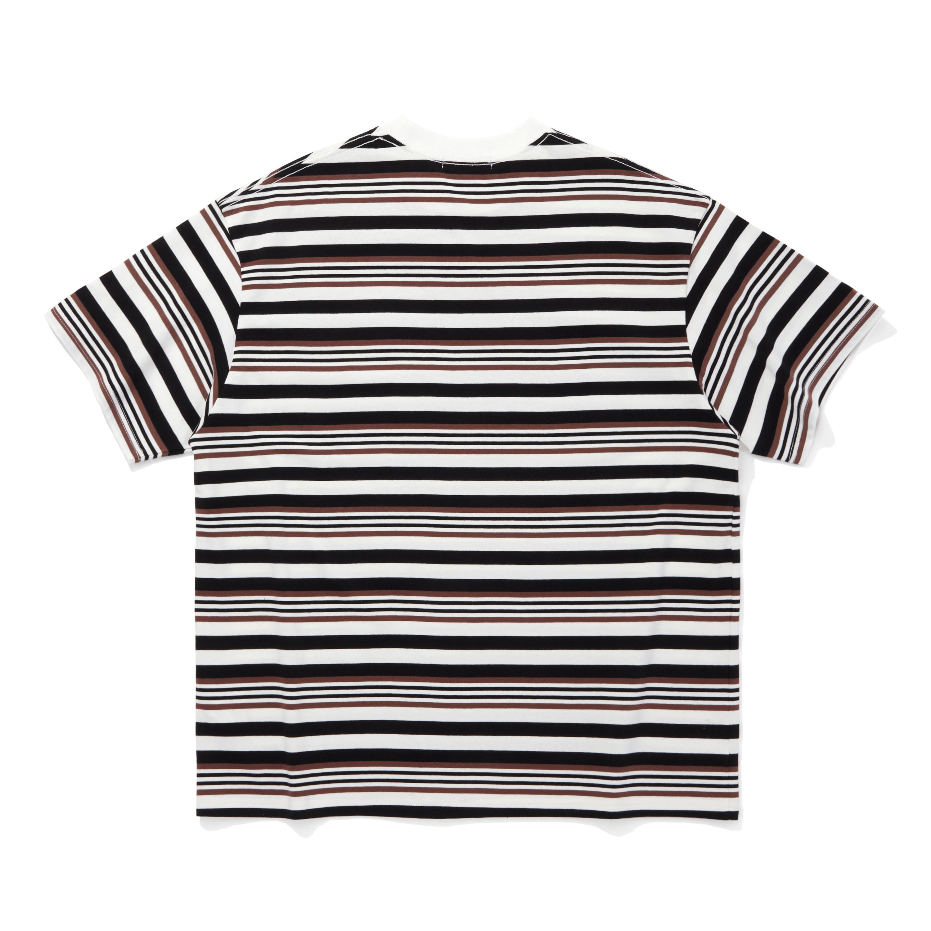 画像をギャラリービューアに読み込む, EMBROIDERED LOGO MULTI BORDER T-SHIRT