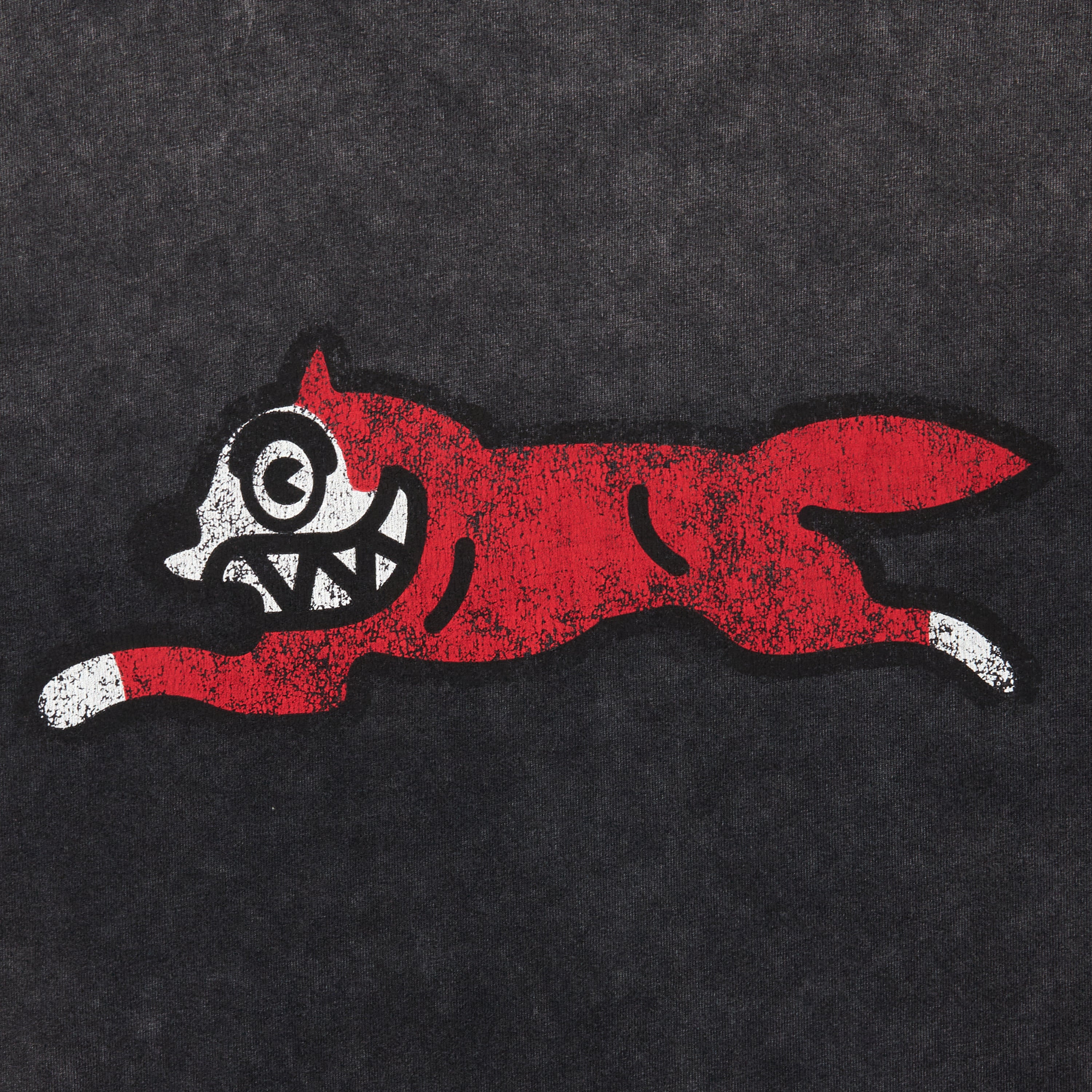 Load image into Gallery viewer, DAMAGED COTTON L/S T-SHIRT_RUNNING DOG