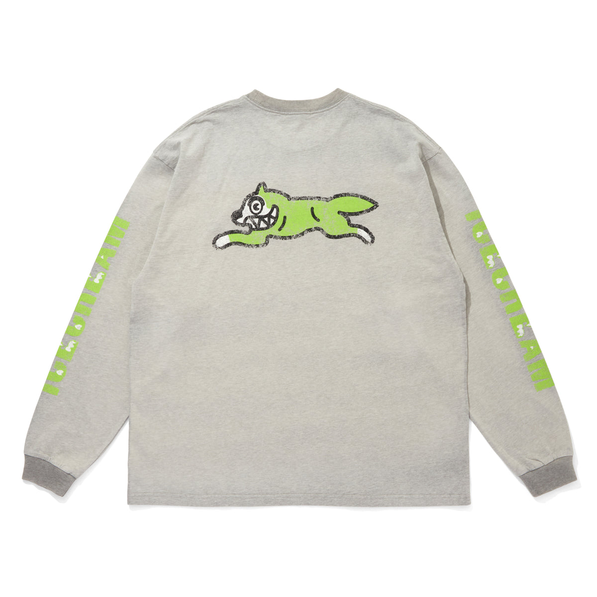DAMAGED COTTON L/S T-SHIRT_RUNNING DOG – BILLIONAIRE BOYS CLUB