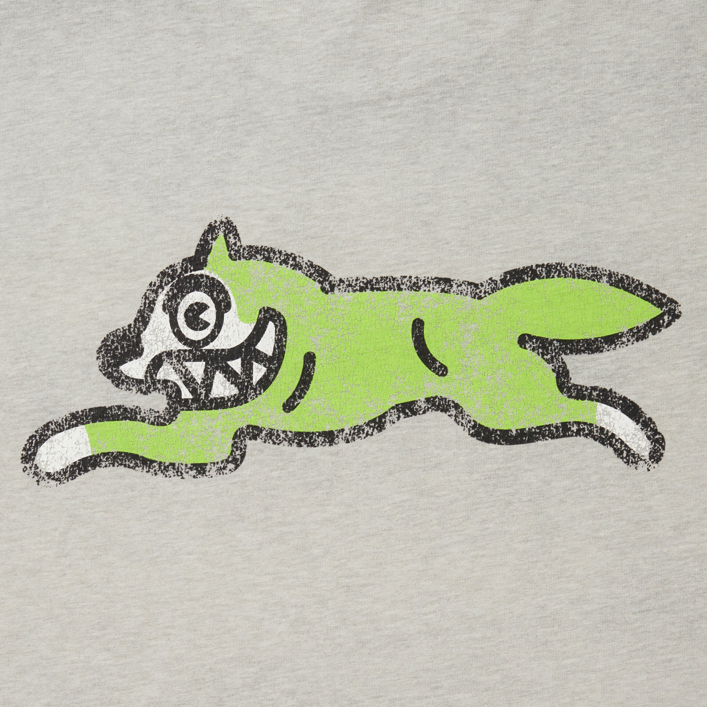 画像をギャラリービューアに読み込む, DAMAGED COTTON L/S T-SHIRT_RUNNING DOG