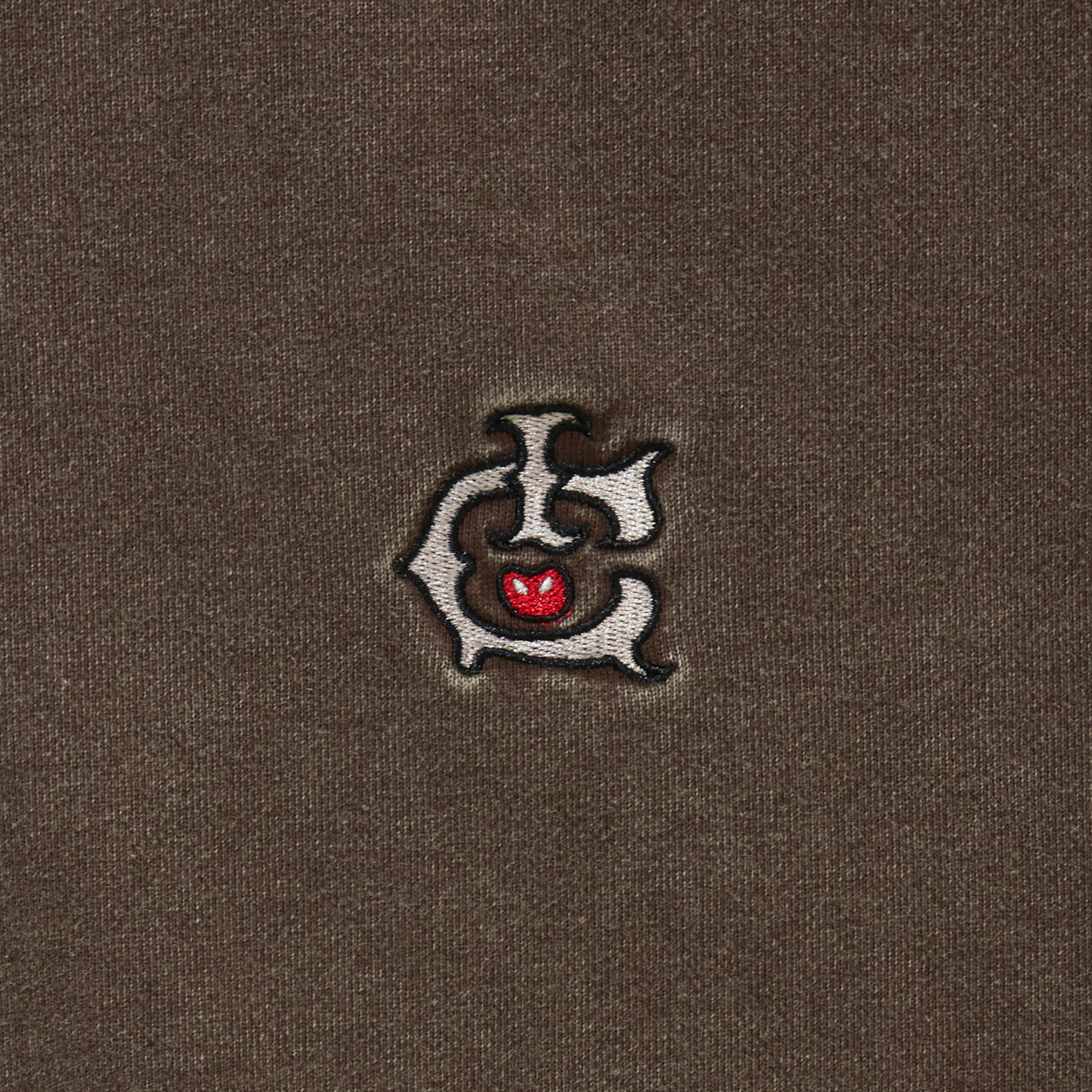 画像をギャラリービューアに読み込む, EMBROIDERED LOGO DAMAGED SWEAT PANTS