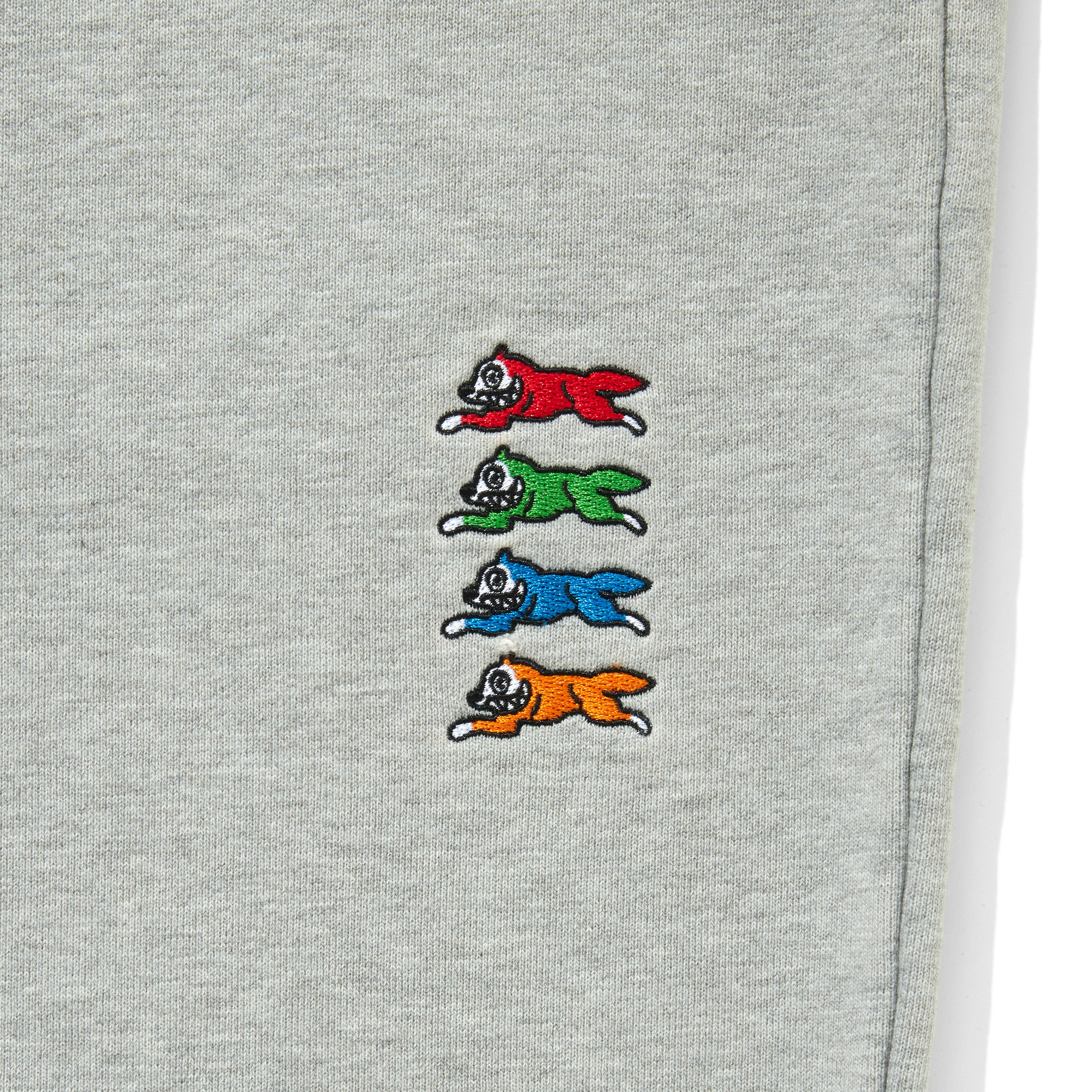 Load image into Gallery viewer, Embroidered Logo Damaged Sweat Pants