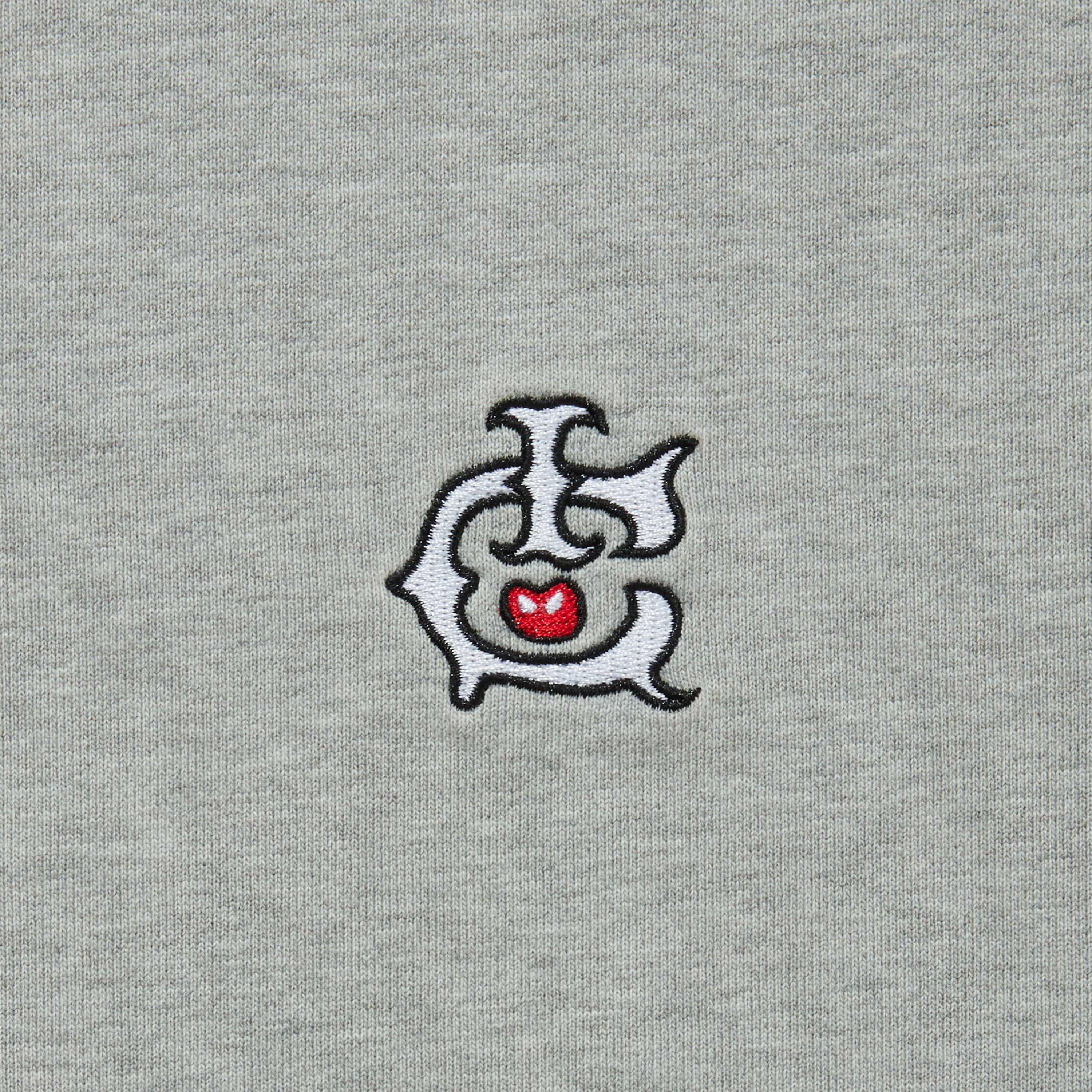 Load image into Gallery viewer, Embroidered Logo Damaged Sweat Pants