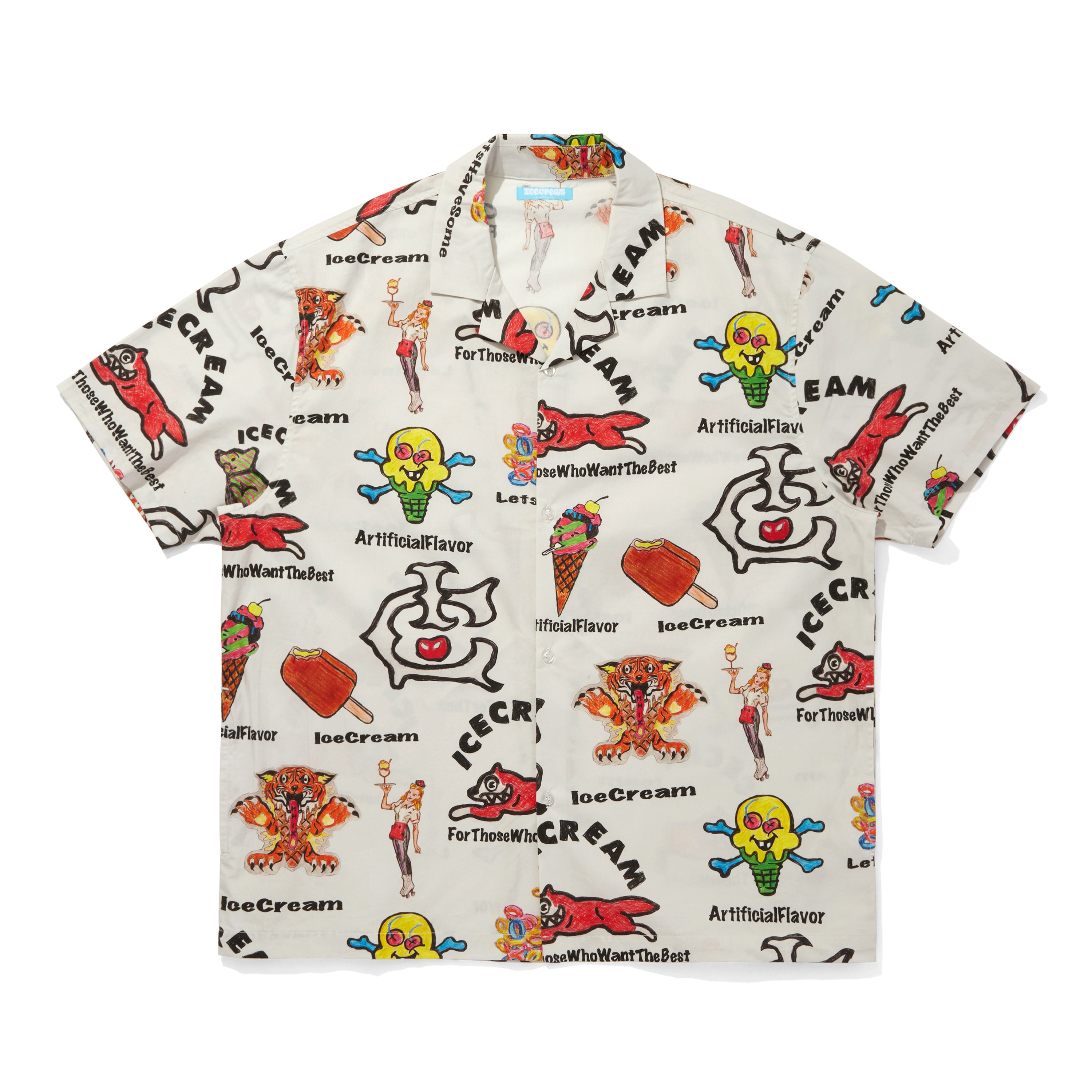 画像をギャラリービューアに読み込む, OPEN COLLAR S/S SHIRT