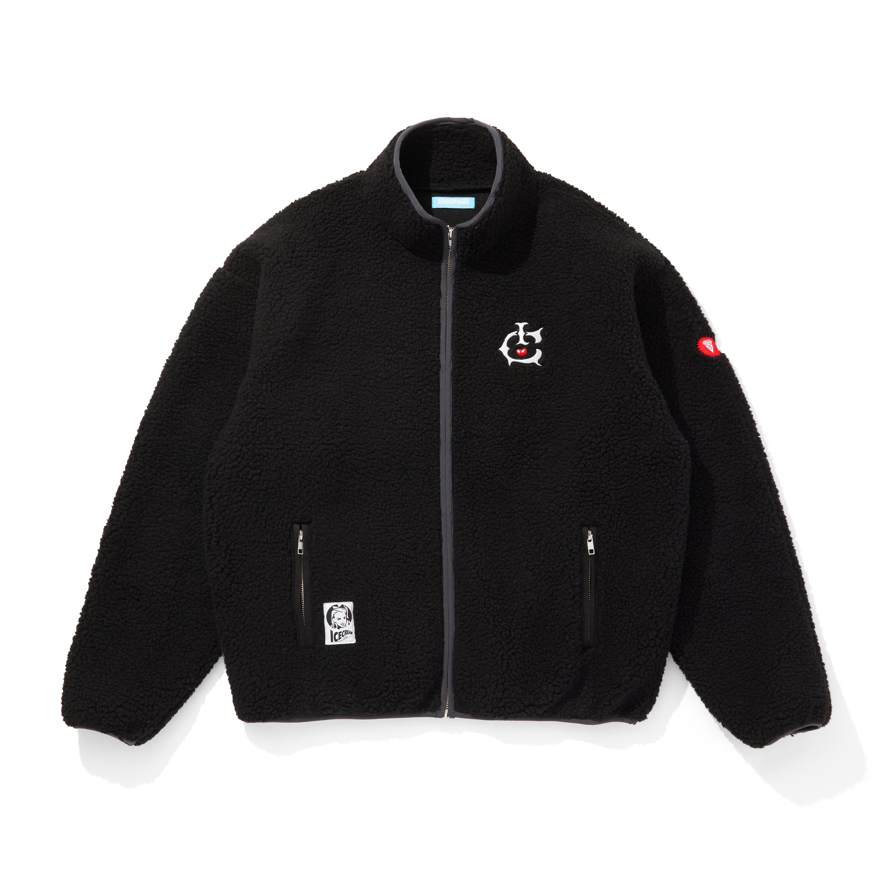 画像をギャラリービューアに読み込む, FLEECE ZIP UP JACKET