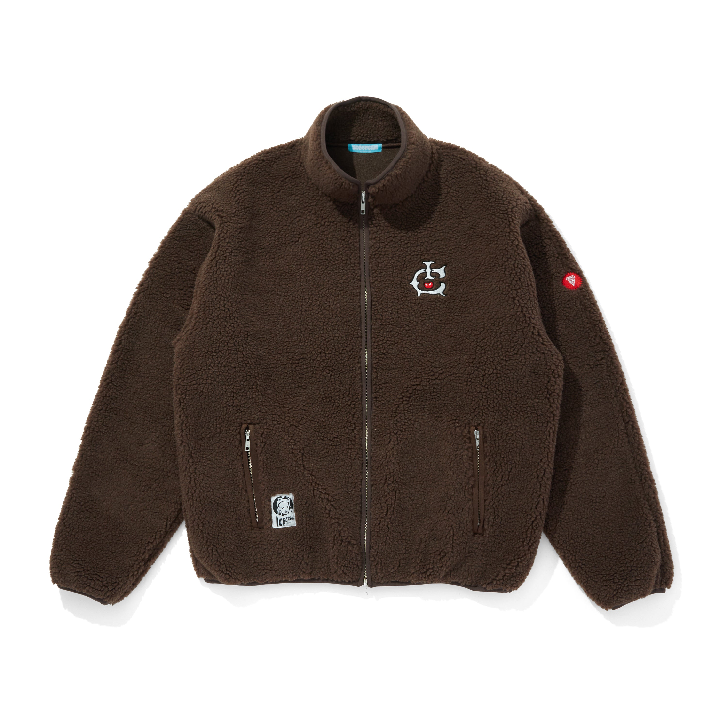 画像をギャラリービューアに読み込む, FLEECE ZIP UP JACKET
