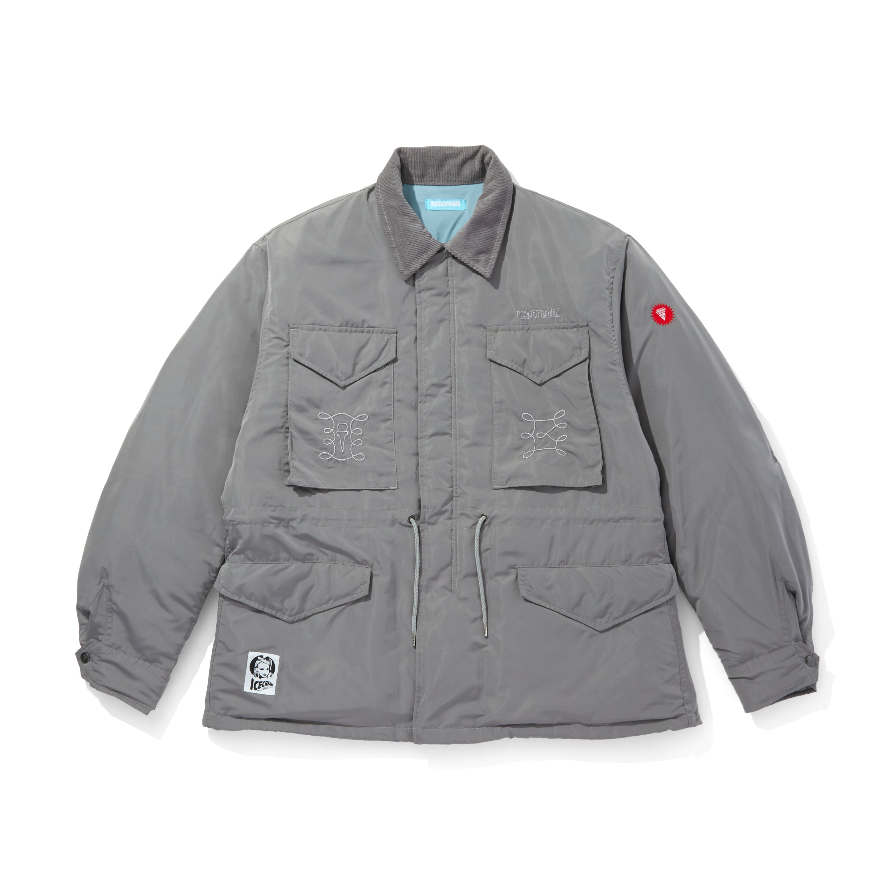 画像をギャラリービューアに読み込む, EMBROIDERED LOGO DOWN M-65