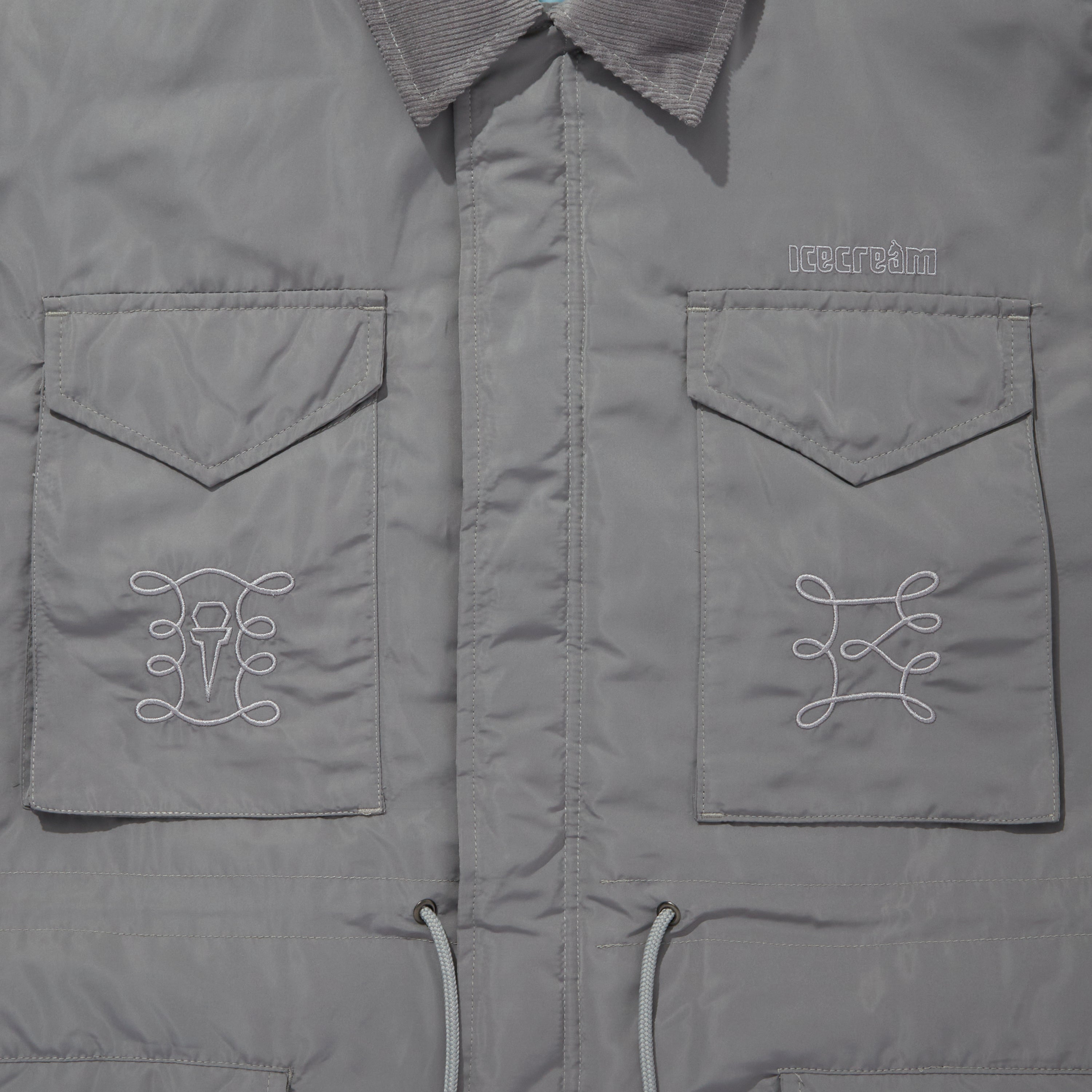 画像をギャラリービューアに読み込む, EMBROIDERED LOGO DOWN M-65